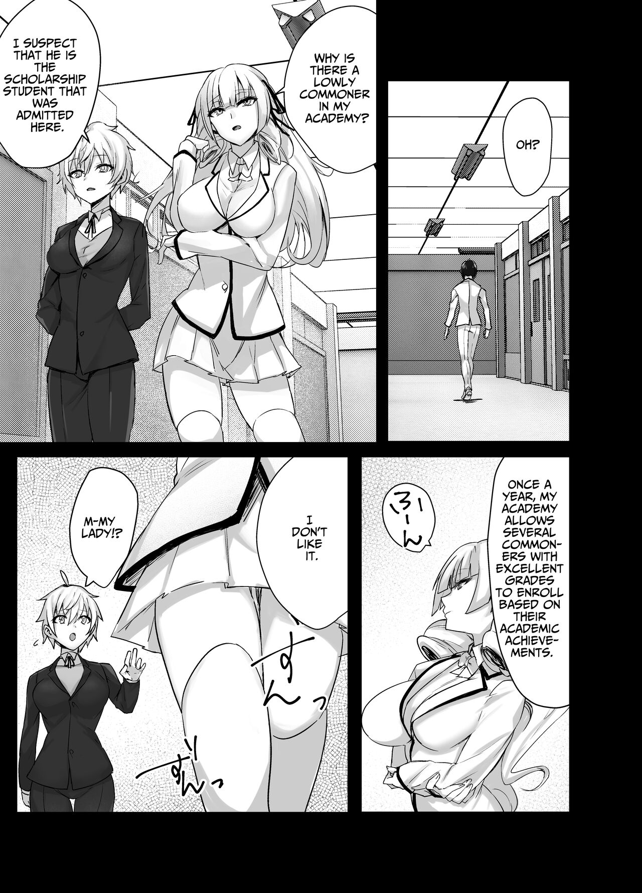 [Imokenpi Kinenbi] Perverted Tomboy Female Butler Offers Apology Sex for her Rich Bitch Mistresses Bullying Behavior [ENG Ver.] numero di immagine  11