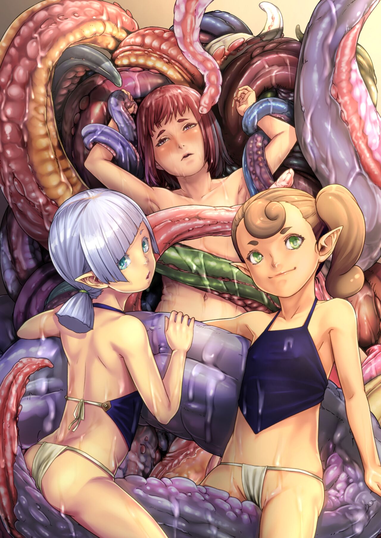 [Jukuseiya Koubou (Hamunohito)] Tentacle Tamer! Episode 6 | 觸手訓練師! Episode 6 [Chinese] [沒有漢化]  [Digital] image number 3