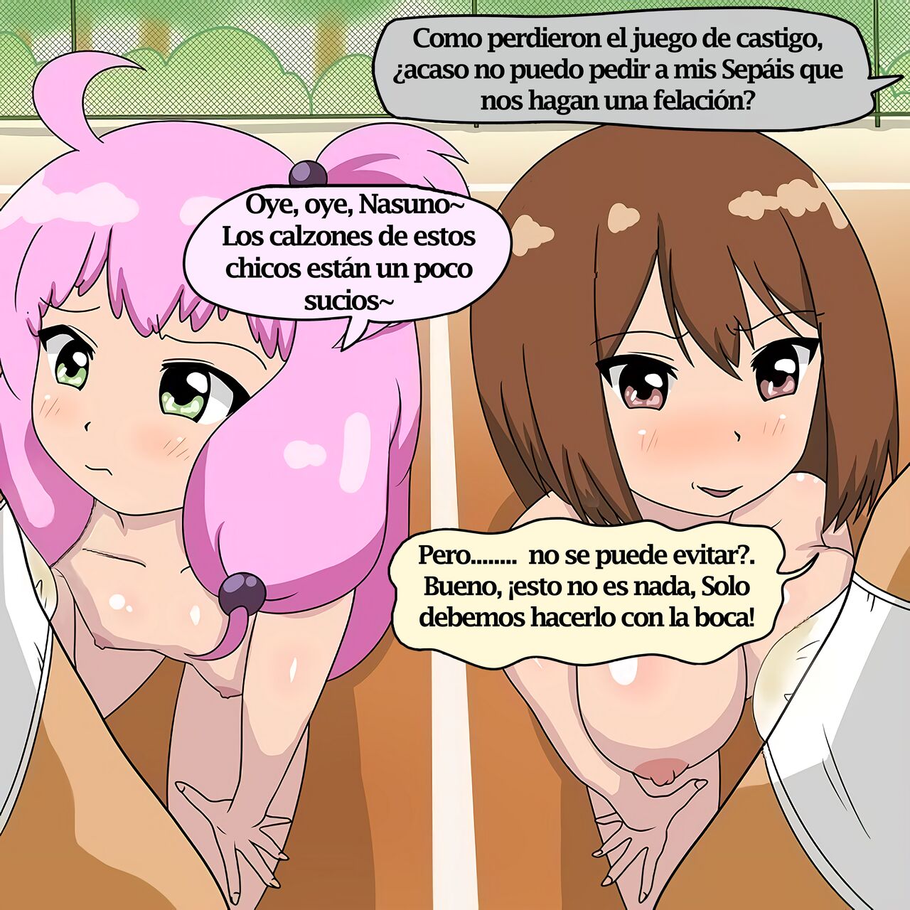 Teekyuu, el castigo de Kanae Shinjō & Nasuno Takamiya 이미지 번호 1