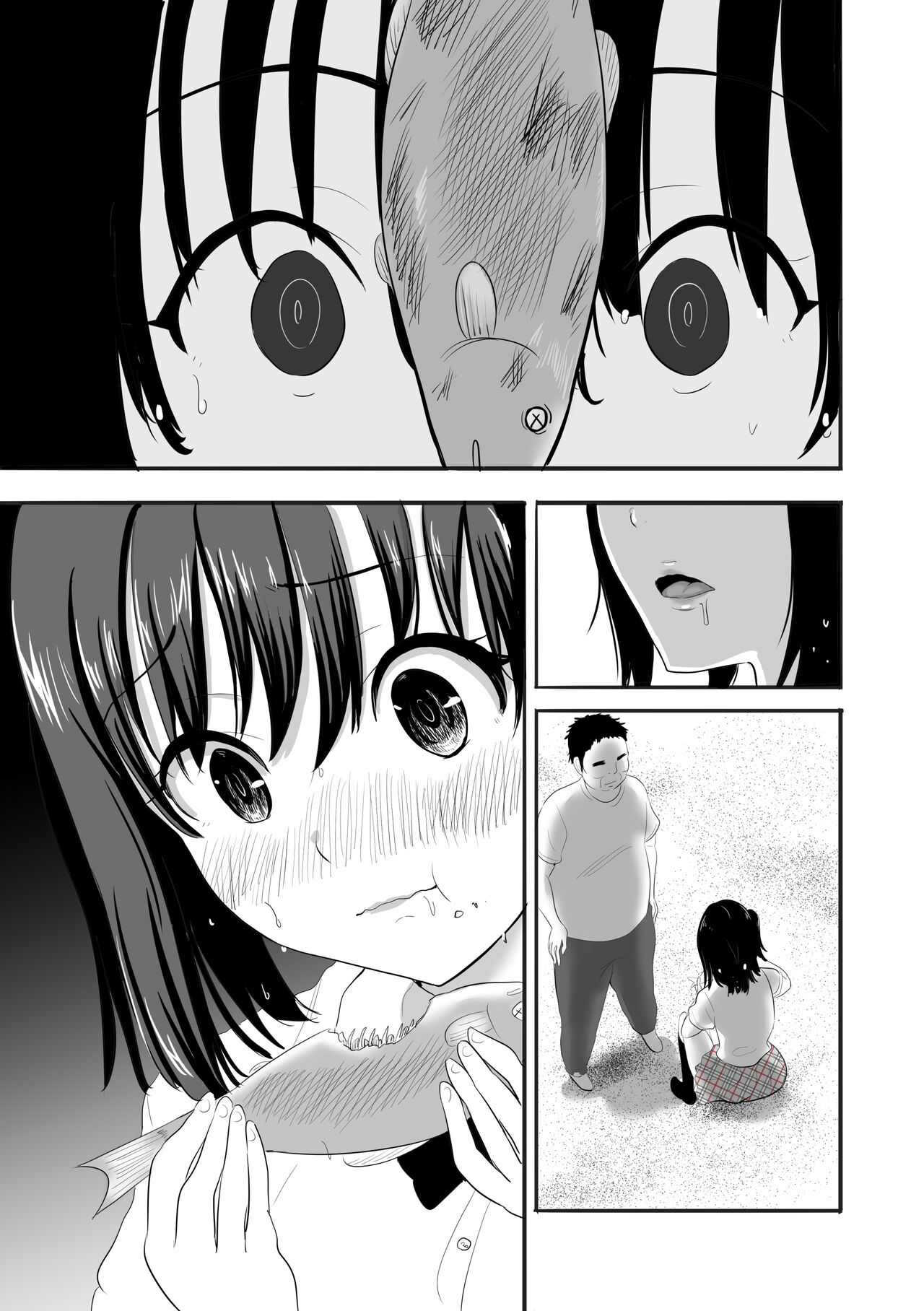 [Muramura Murason] A wet see-through schoolgirl who live on an uninhabited island with a sexual-harrasing teacher she hates [English] [Gagak_Ireng] [Digital] 이미지 번호 47