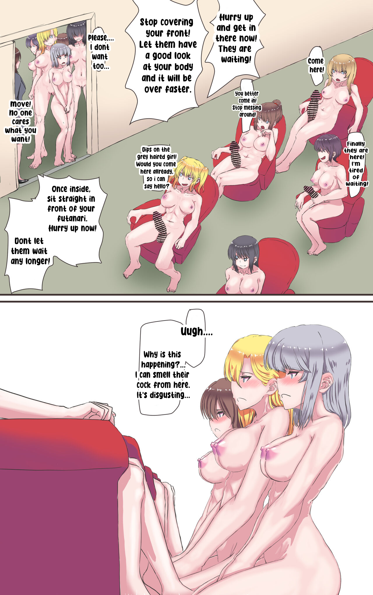 [Kiya Mayu] TS Musume ga Futanari no Seishori Onaho ni naru Sekai [English Rewrite] 图片编号 14