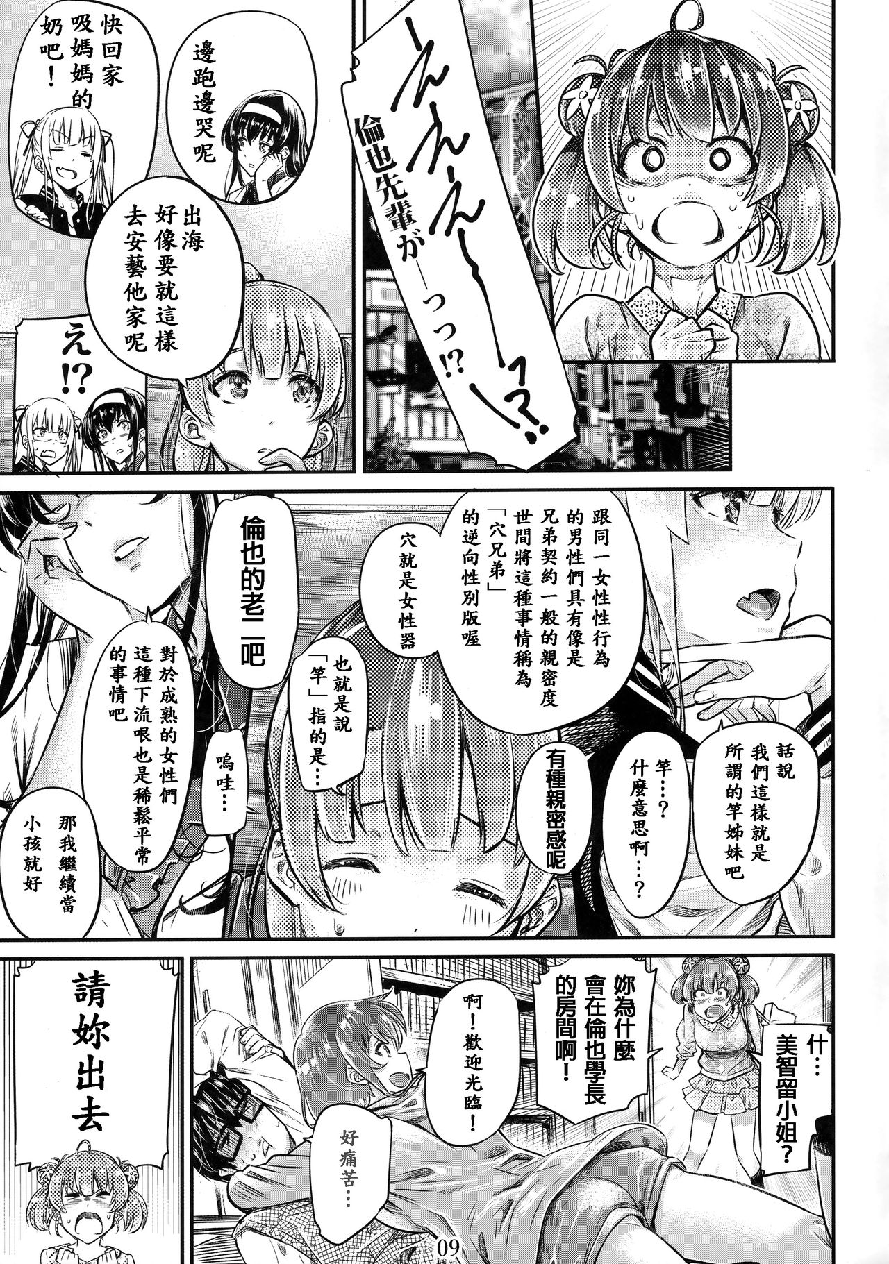 (COMIC1☆15) [MARUTA Production (MARUTA)] Saenai Heroine Series Vol. 6 Saenai Kouhai Shoujo no Sodachikata (Saenai Heroine no Sodatekata) [Chinese] image number 8