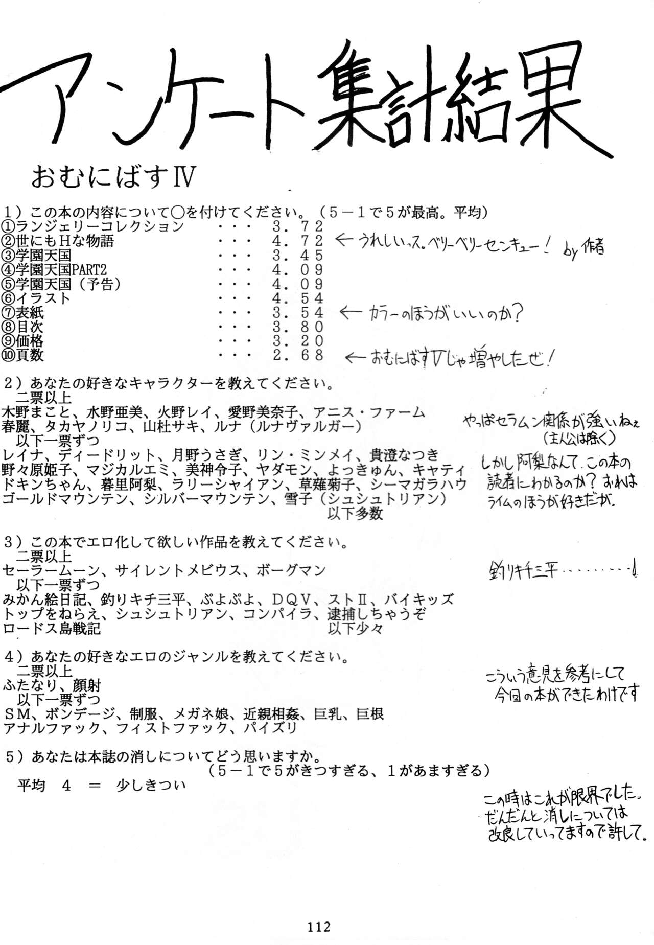 (C45) [Yomosue Doukoukai (Gesho Ichirou)] THE OMNIVOUS V numero di immagine  111