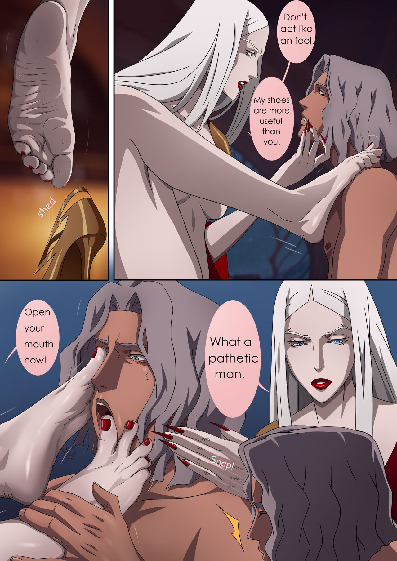 [Foot Croft] Castlevania Part 1 - Carmilla (Castlevania) [Decensored] 18eme image