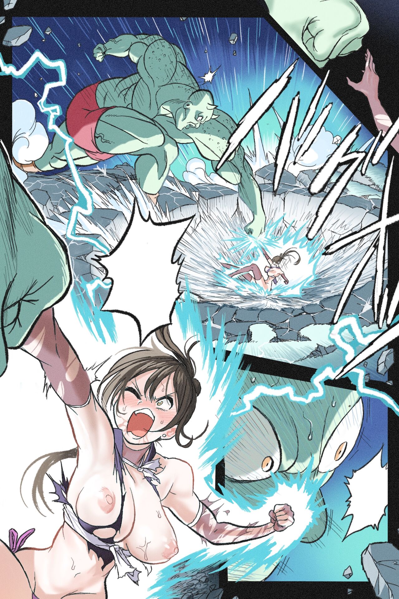 [Okamoto Gahaku] Mankoku Bujutsukai 3 〜鬼逝き⭐くノ一拷問編〜 numero di immagine  119