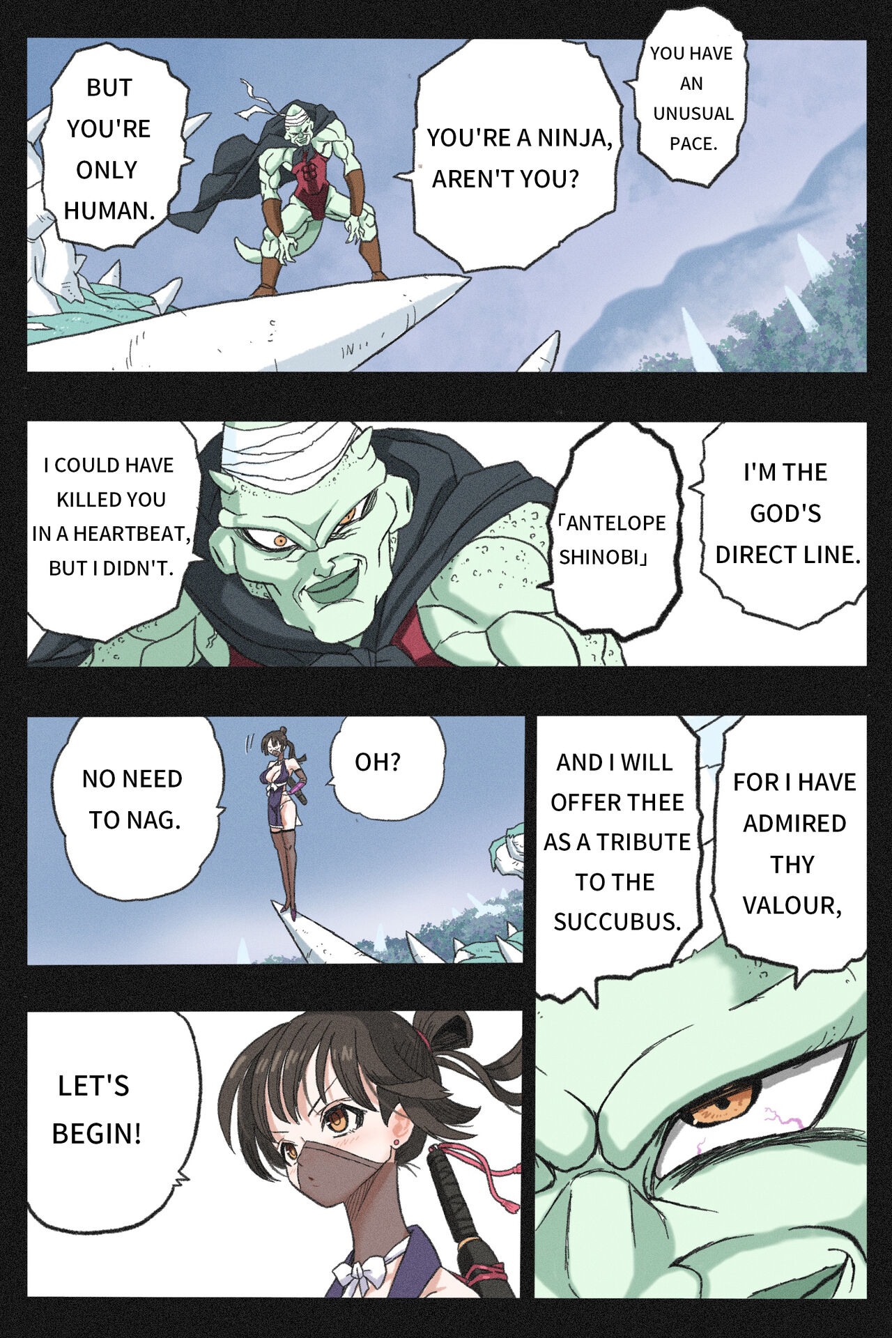 [Okamoto Gahaku] Mankoku Bujutsukai 3 〜鬼逝き⭐くノ一拷問編〜 [English] 9eme image