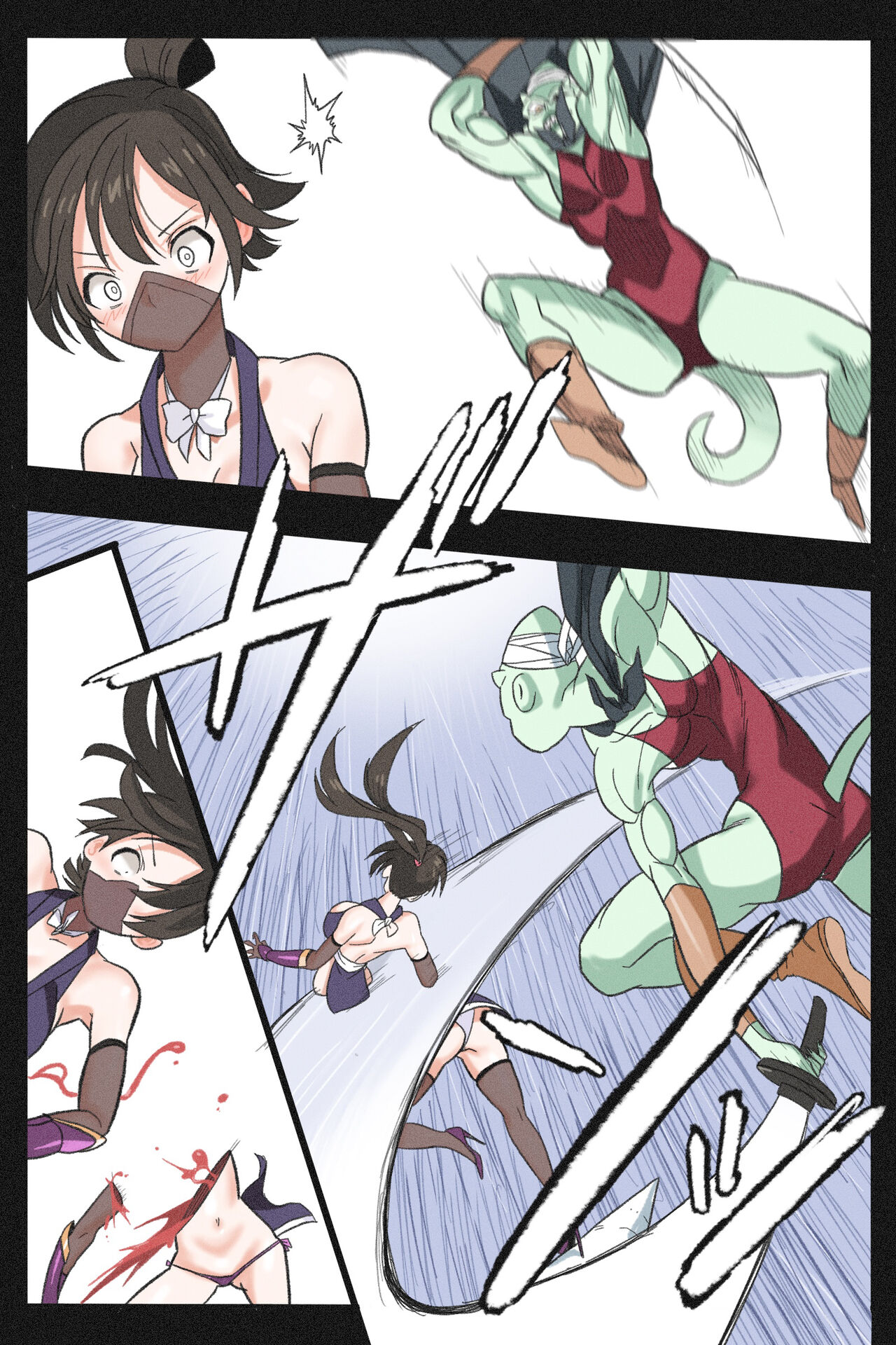 [Okamoto Gahaku] Mankoku Bujutsukai 3 〜鬼逝き⭐くノ一拷問編〜 [English] 10eme image