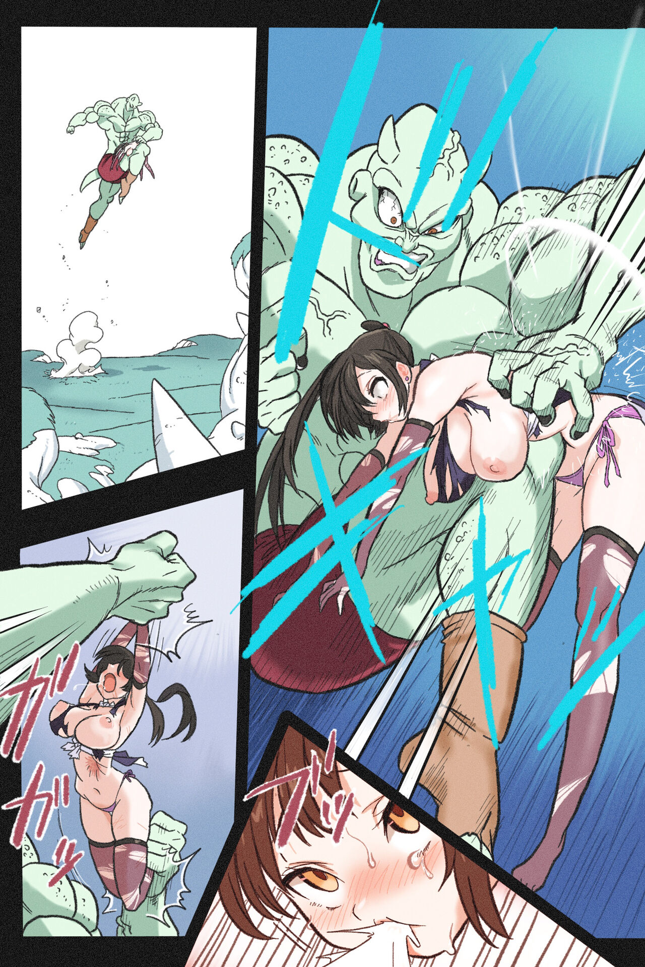 [Okamoto Gahaku] Mankoku Bujutsukai 3 〜鬼逝き⭐くノ一拷問編〜 [English] 34eme image