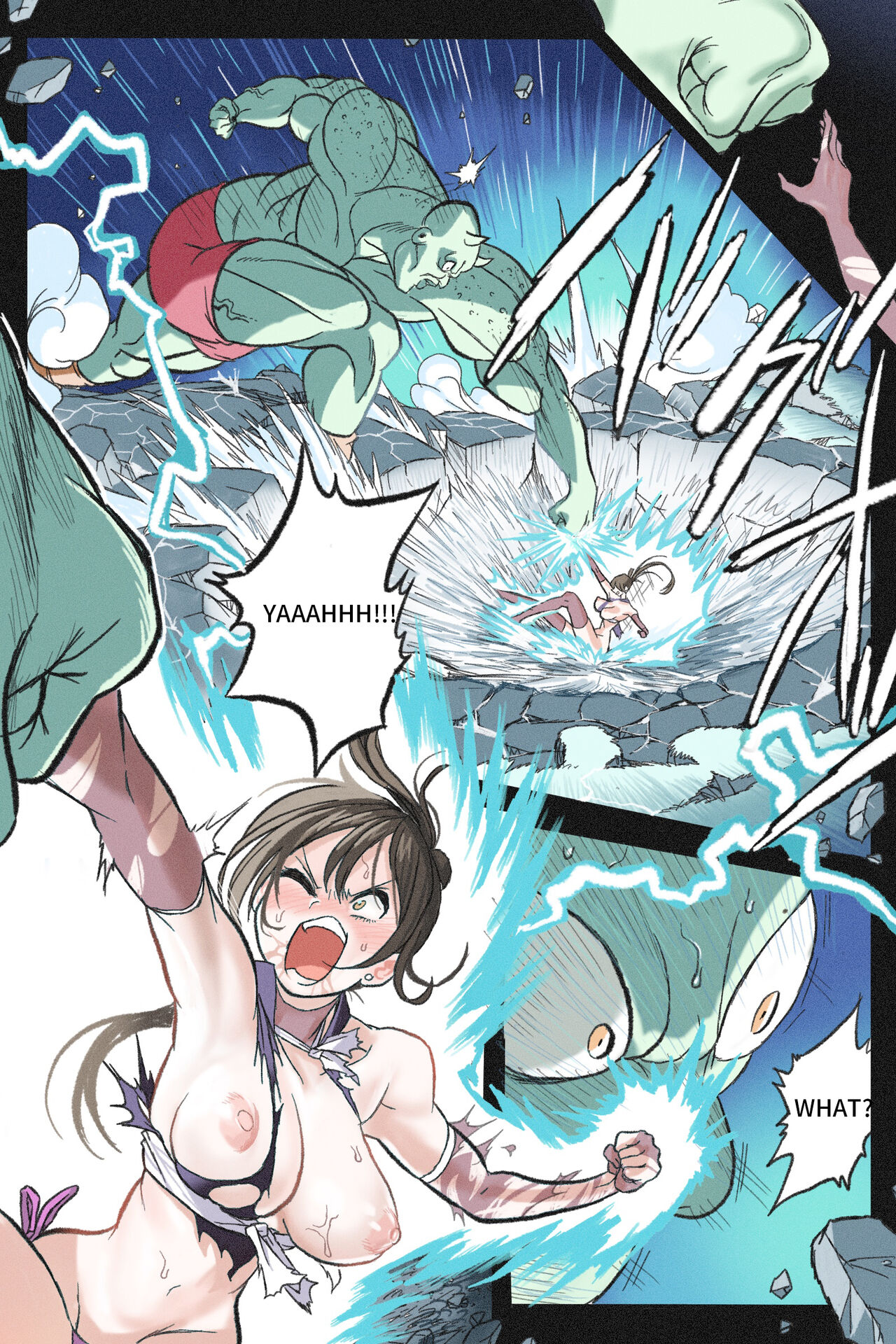 [Okamoto Gahaku] Mankoku Bujutsukai 3 〜鬼逝き⭐くノ一拷問編〜 [English] 39eme image