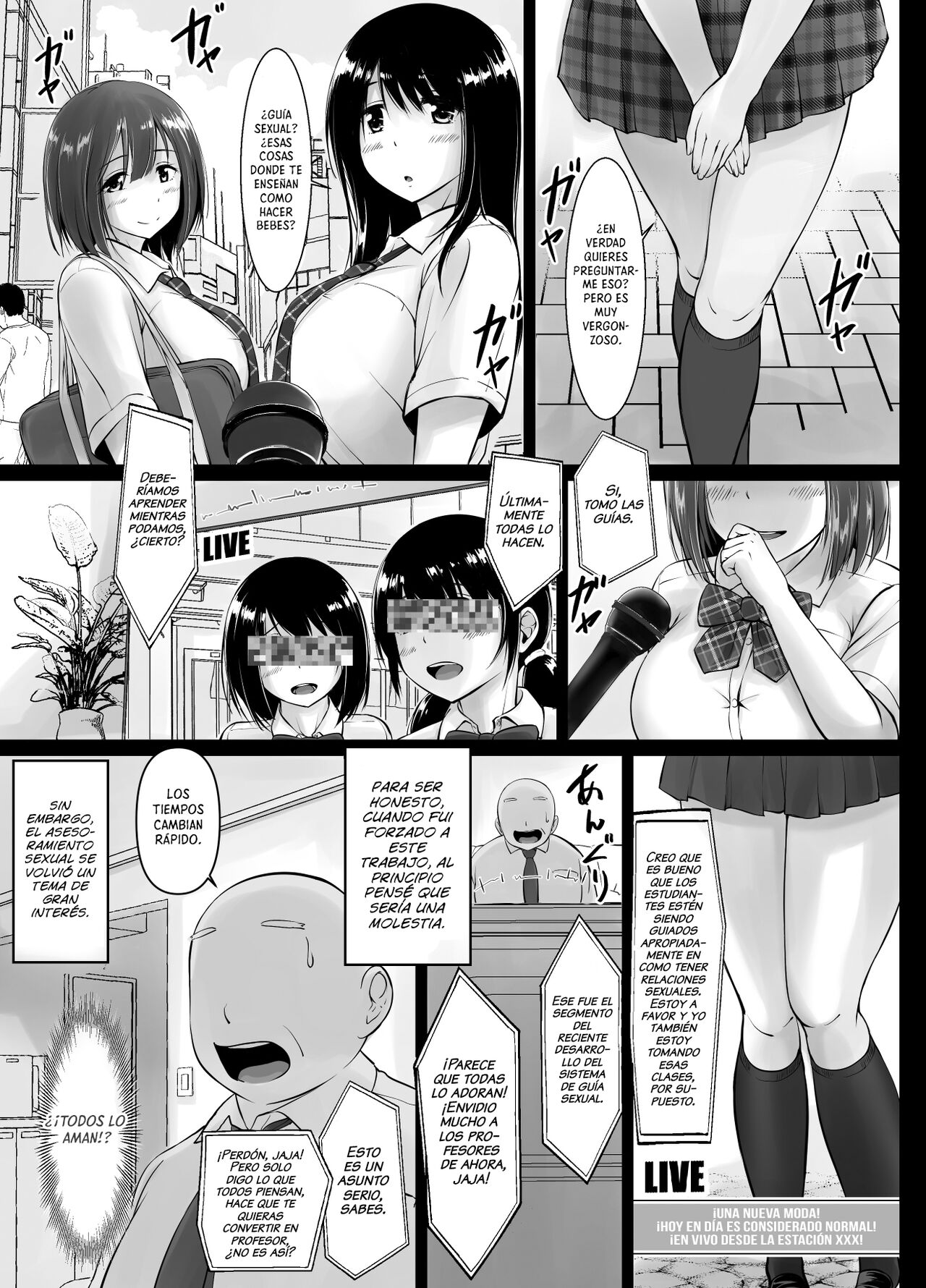 [Haru garden (Kasuga Ellie)] Meimon Jogakuin no Kozukuri Kobetsu Jisshuu 2 | Un Colegio de Señoritas Ricas con Lecciones para hacer Bebes 2 [Spanish] [NekoCreme] [Digital] imagen número 3
