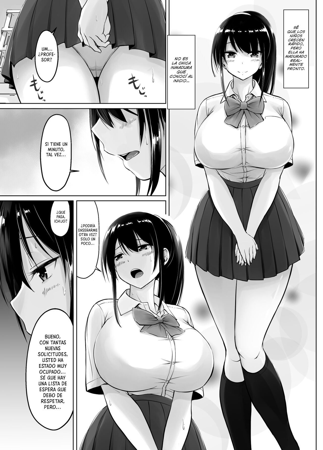 [Haru garden (Kasuga Ellie)] Meimon Jogakuin no Kozukuri Kobetsu Jisshuu 2 | Un Colegio de Señoritas Ricas con Lecciones para hacer Bebes 2 [Spanish] [NekoCreme] [Digital] imagen número 7