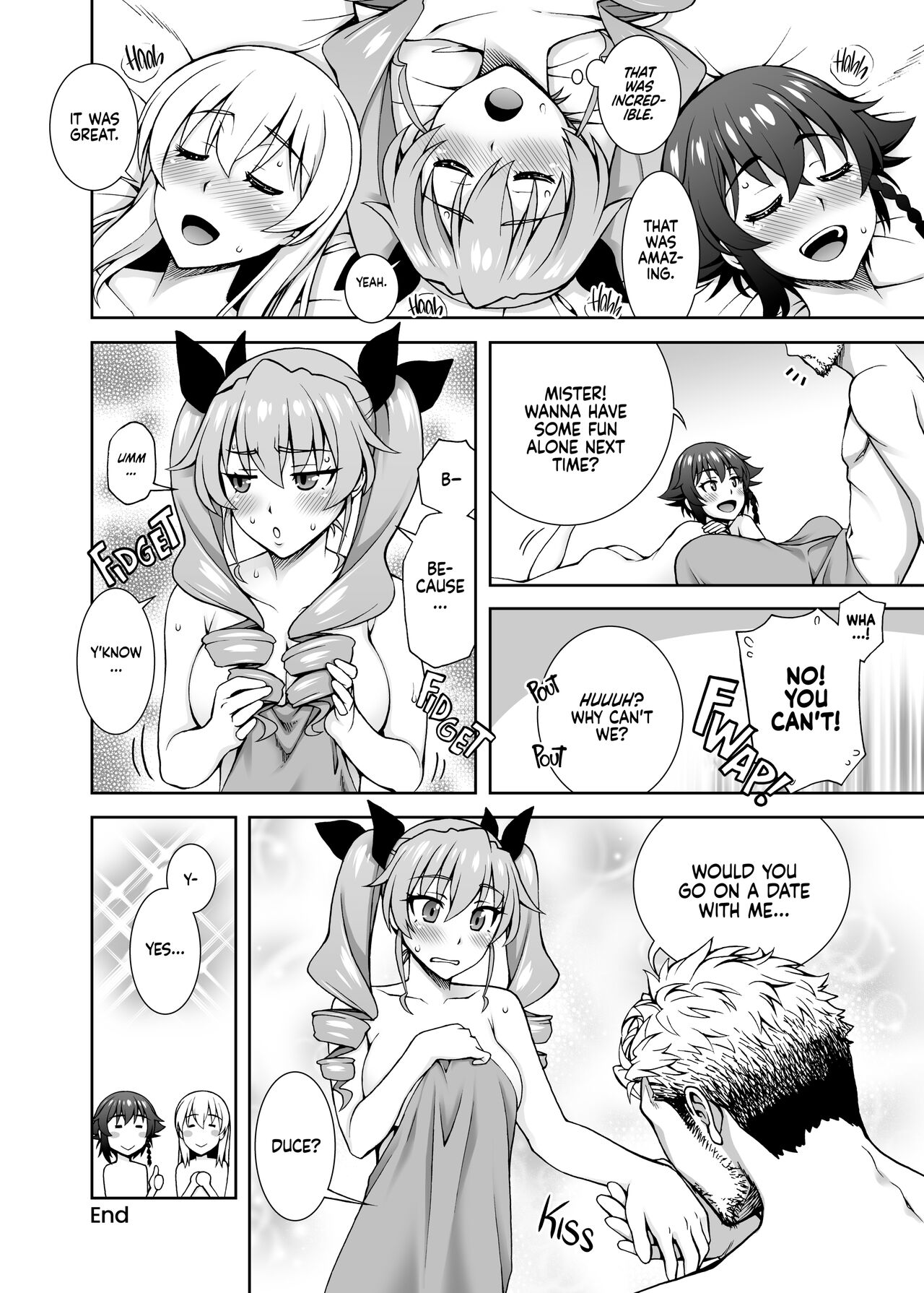 [Kabayakiya (Unagimaru)] PIZZA & BEARD (Girls und Panzer) [English] {2d-market.com} [Decensored] [Digital] image number 23