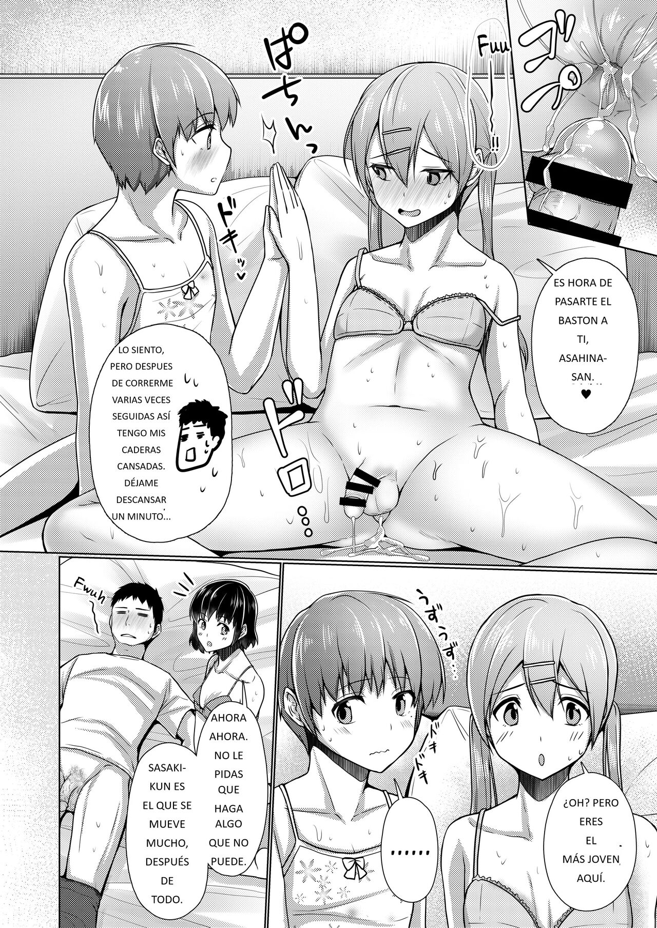 [Yukan high Zakura (Chieko)] Share House! x Share Penis!! Final [Spanish] [Digital] imagen número 19