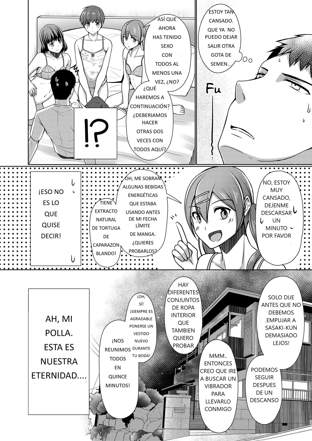 [Yukan high Zakura (Chieko)] Share House! x Share Penis!! Final [Spanish] [Digital] imagen número 23