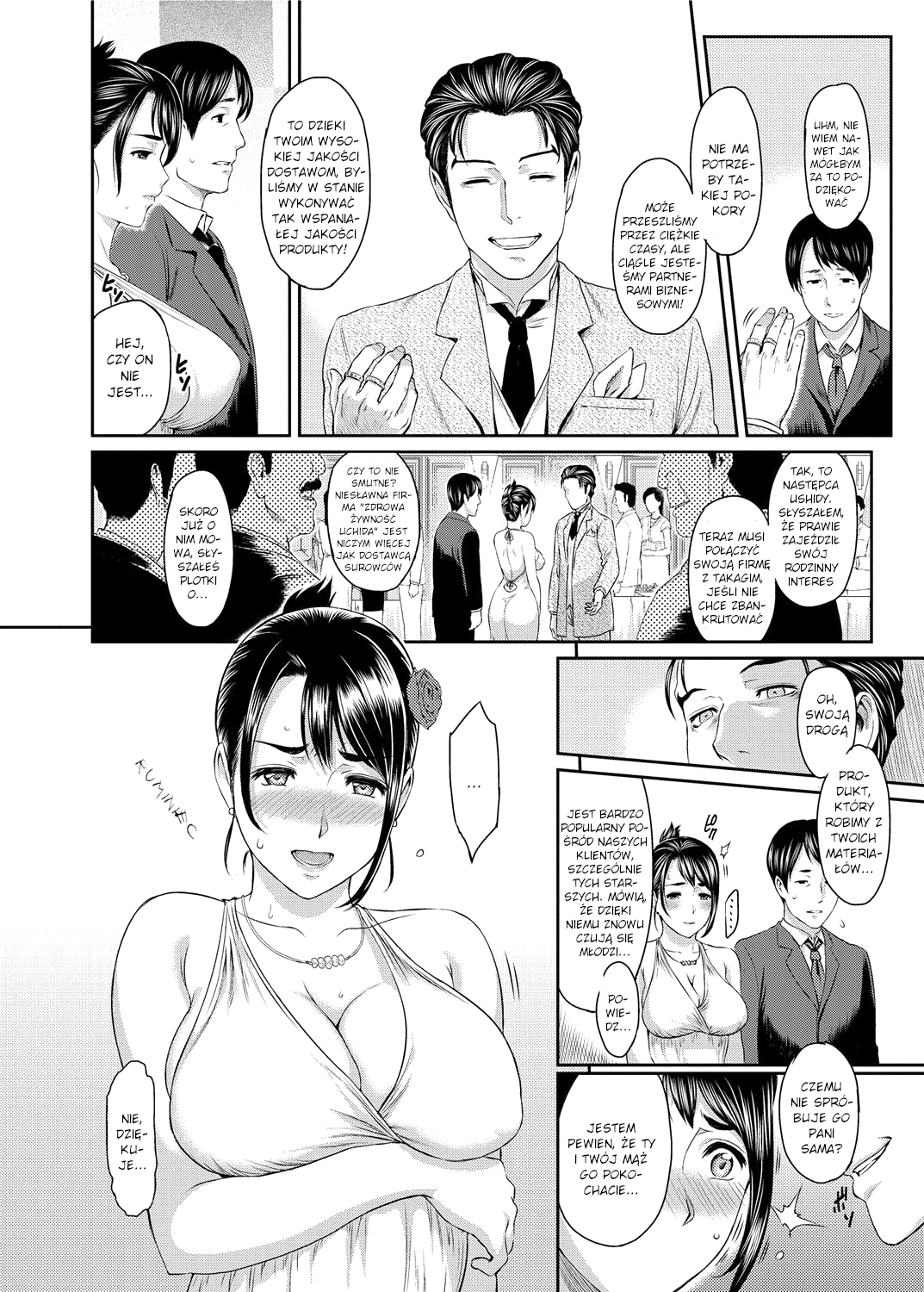 [Yoshiura Kazuya] Inin Keiyaku | Niemoralna umowa ciążowa (Canopri Comic 2012-08) [Polish] image number 2