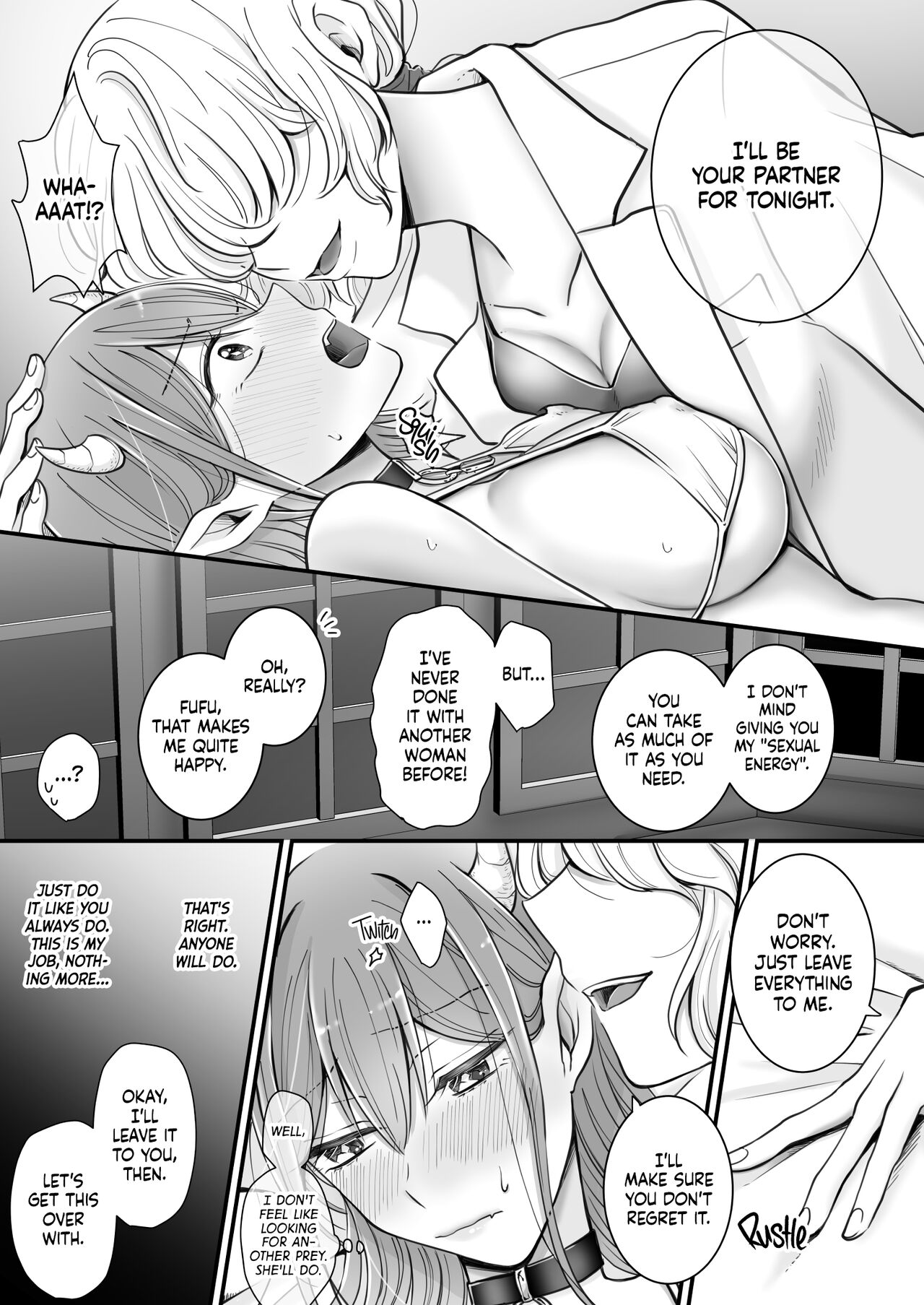 Yuri de Succubus Vol. 1 - I Can't Believe I Fell for a Human! numero di immagine  8