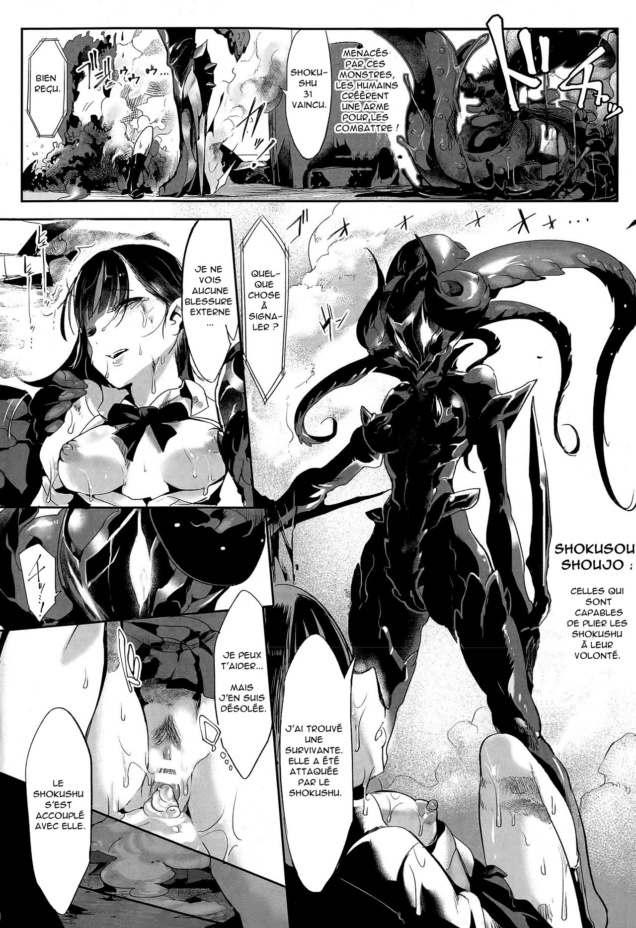 [Z-Ton] Shokusou Shoujo (COMIC Unreal 2015-06 Vol. 55) [French] [O-S] 图片编号 3