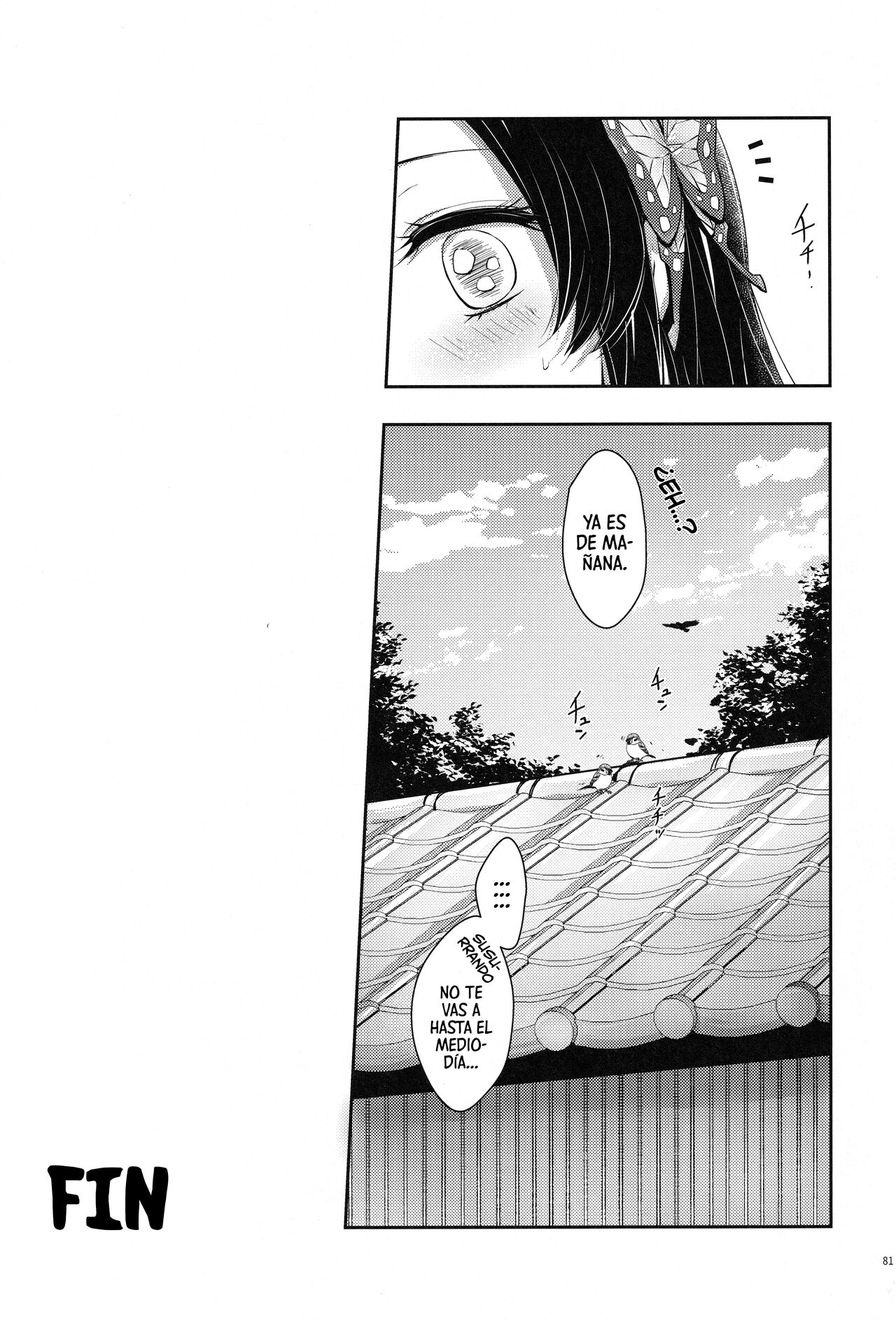 [Mag Time (Io)] Shoujo o Moratte Hoshii Hana. Koinaka ni Natta Oboe ga Nai Kaze (Kimetsu no Yaiba) [Spanish] [Mister Nugget] numero di immagine  80