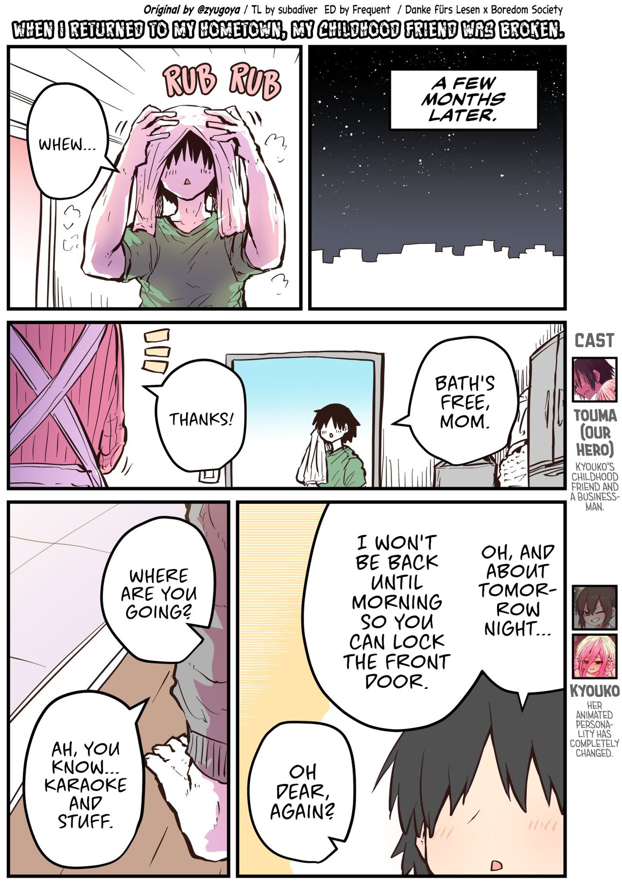 [Zyugoya] Jimoto ni Kaettekitara Osananajimi ga Kowareteta | When I Returned to My Hometown, My Childhood Friend was Broken (MainStory+FANBOX) [English] image number 61