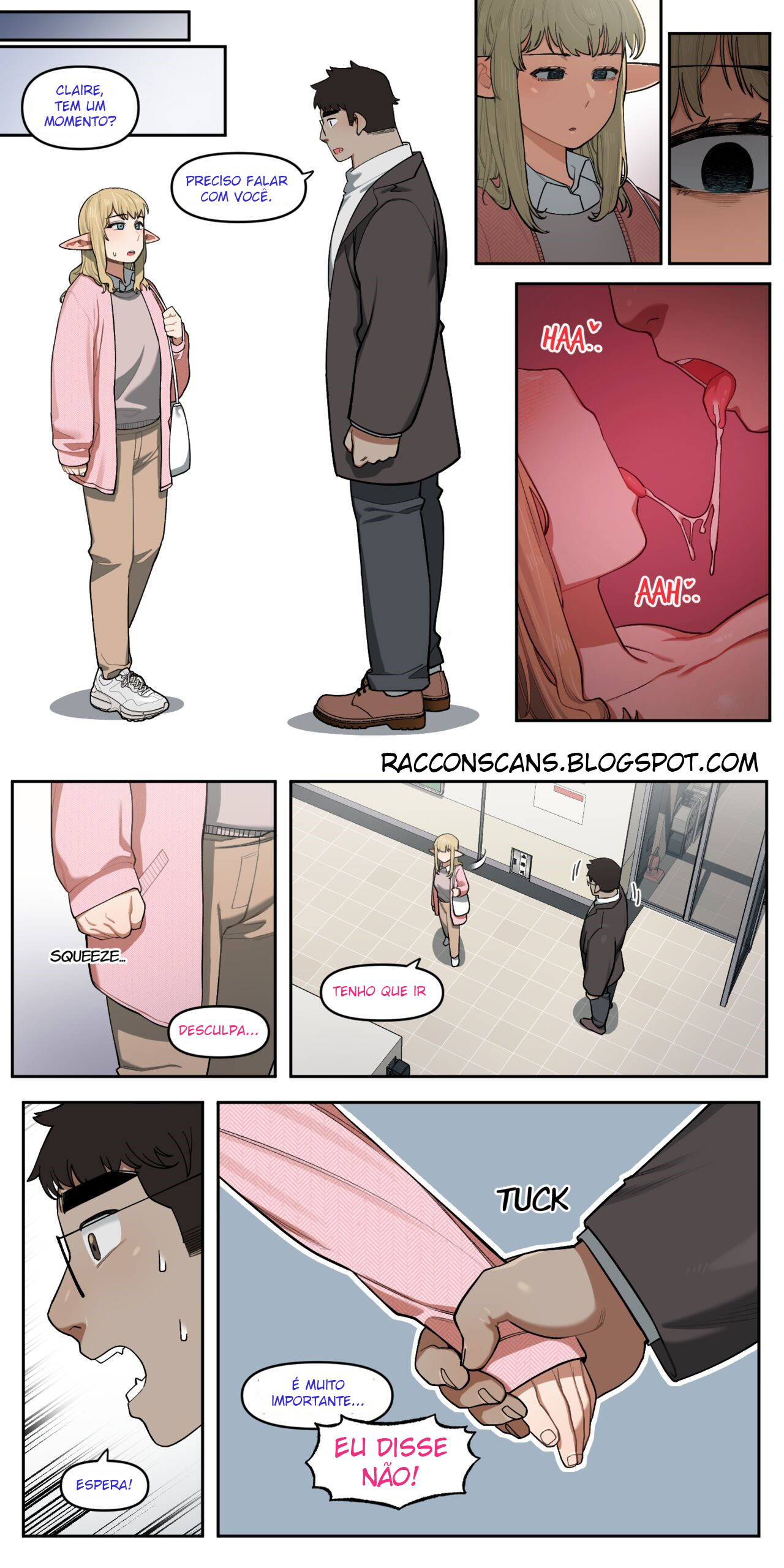 [6no1] My childhood friend turned out to be a live streaming pornstar! Ch. 4 [Portuguese] {Guaxinim} image number 6