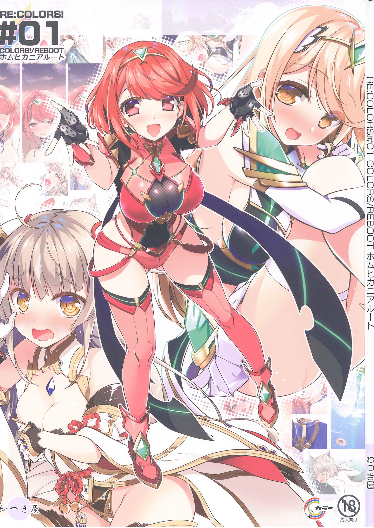 [Watsukiya (Watsuki Rumi, Yuuki Sei)] RE:COLORS! #01 Colors!/Reboot Homu Hika Nia Route изображение № 1