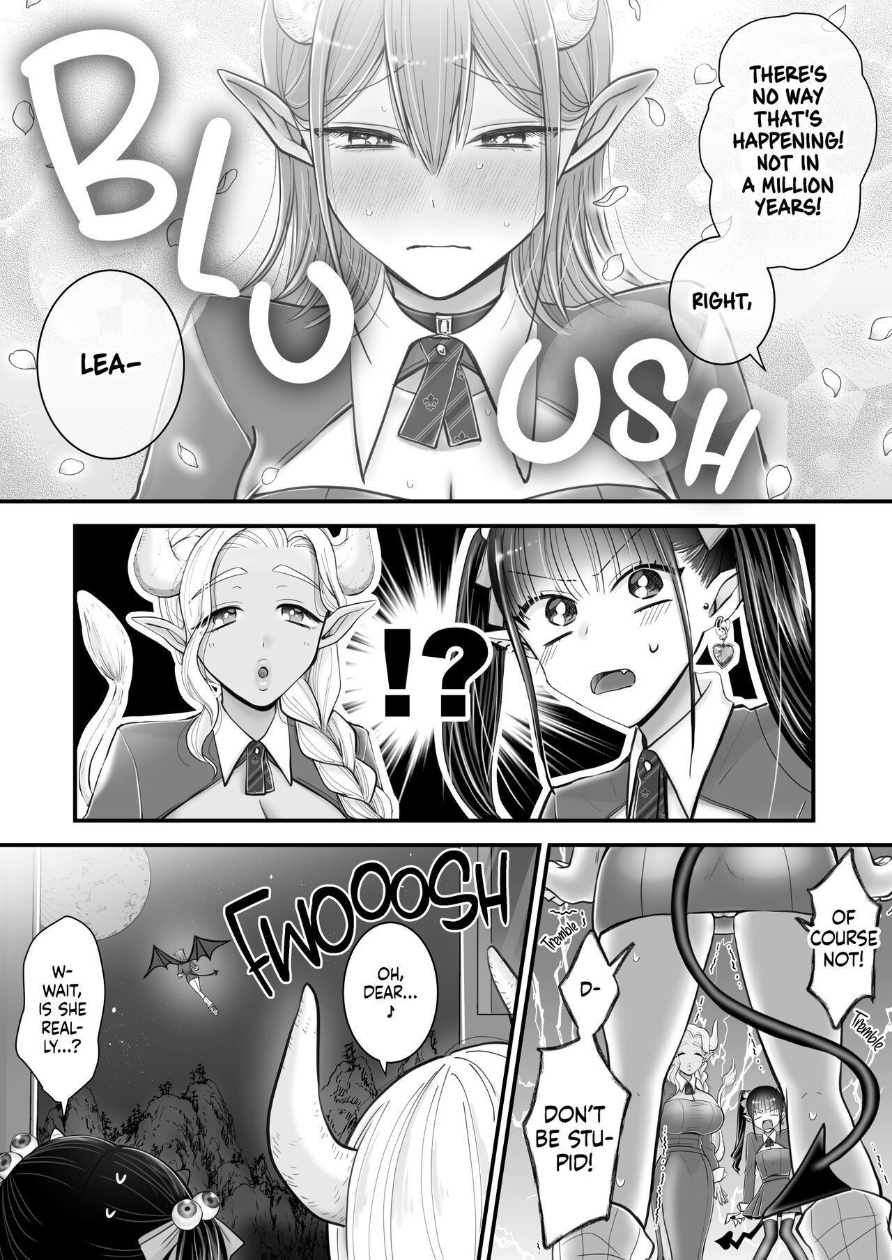 [U League (Yusuri)] Yuri de Succubus! ~Inma no Atashi ga Ningen no Onna ni Koi da Nante!~ | Yuri de Succubus Vol. 1 - I Can't Believe I Fell for a Human! [English] [Noca Scans] image number 43
