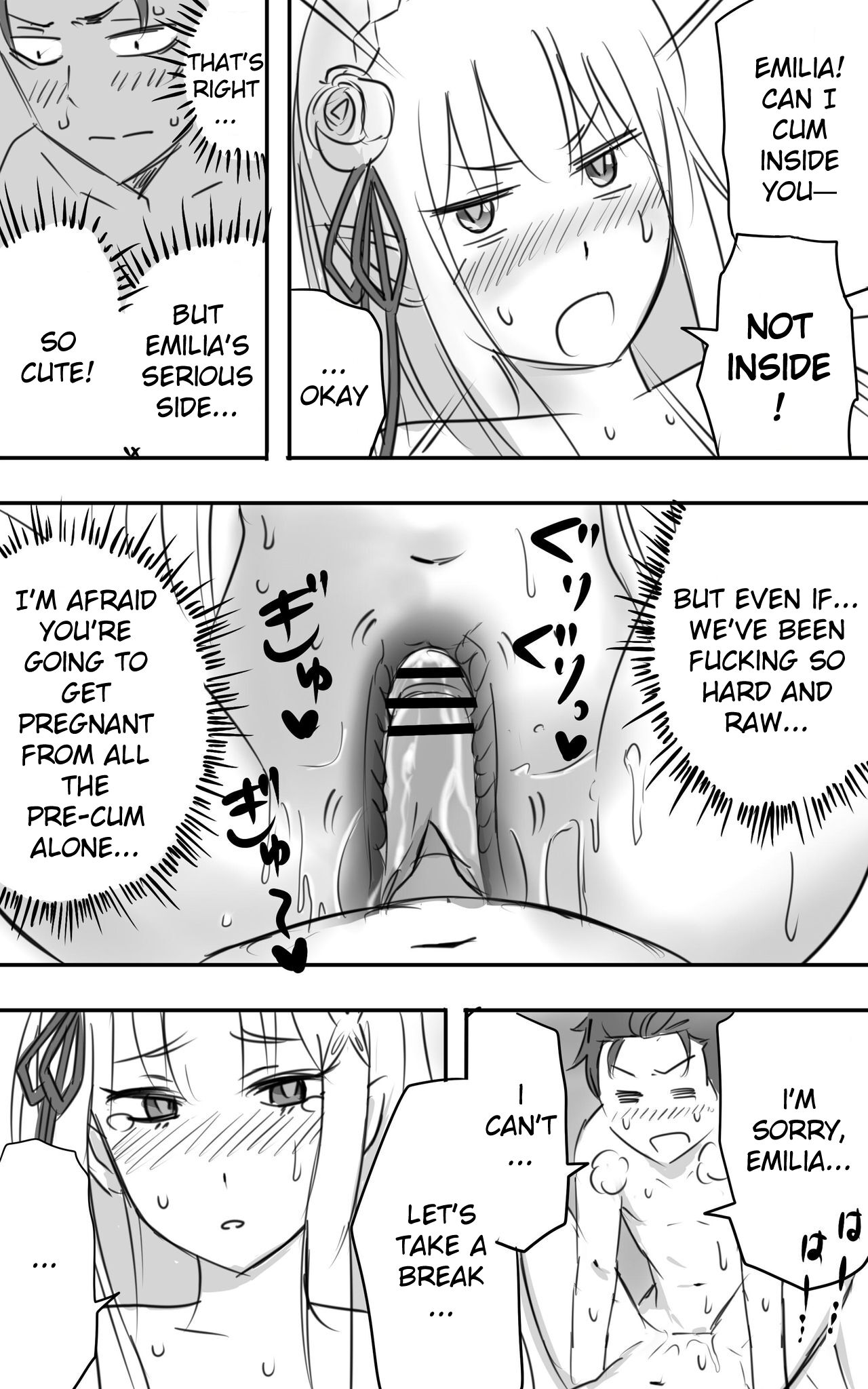 [NIJI-TERU] Amazing Sex with Emilia-tan (Re:Zero kara Hajimeru Isekai Seikatsu) [English] 이미지 번호 49
