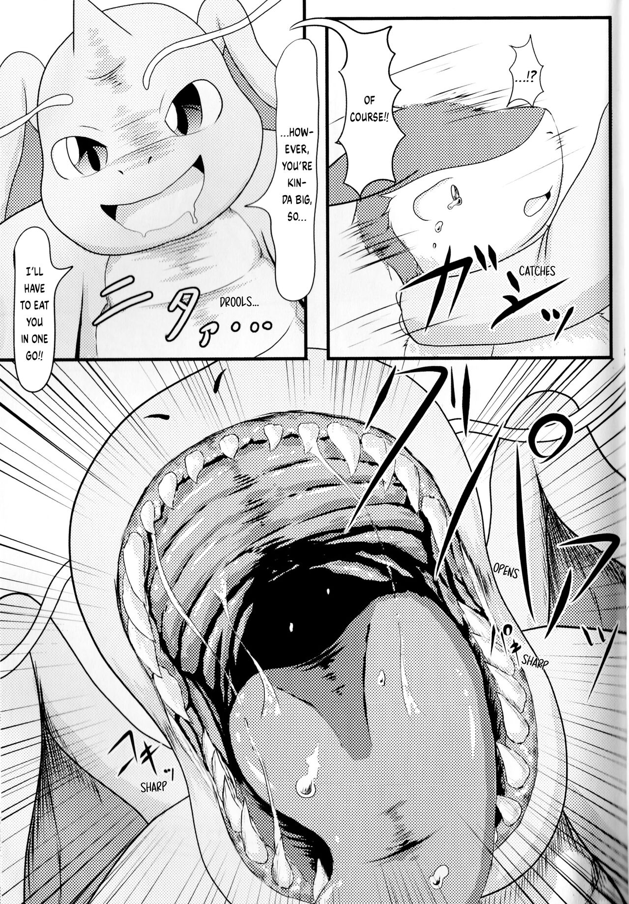 Pokémon Dragonite × Quilava Vore numero di immagine  20