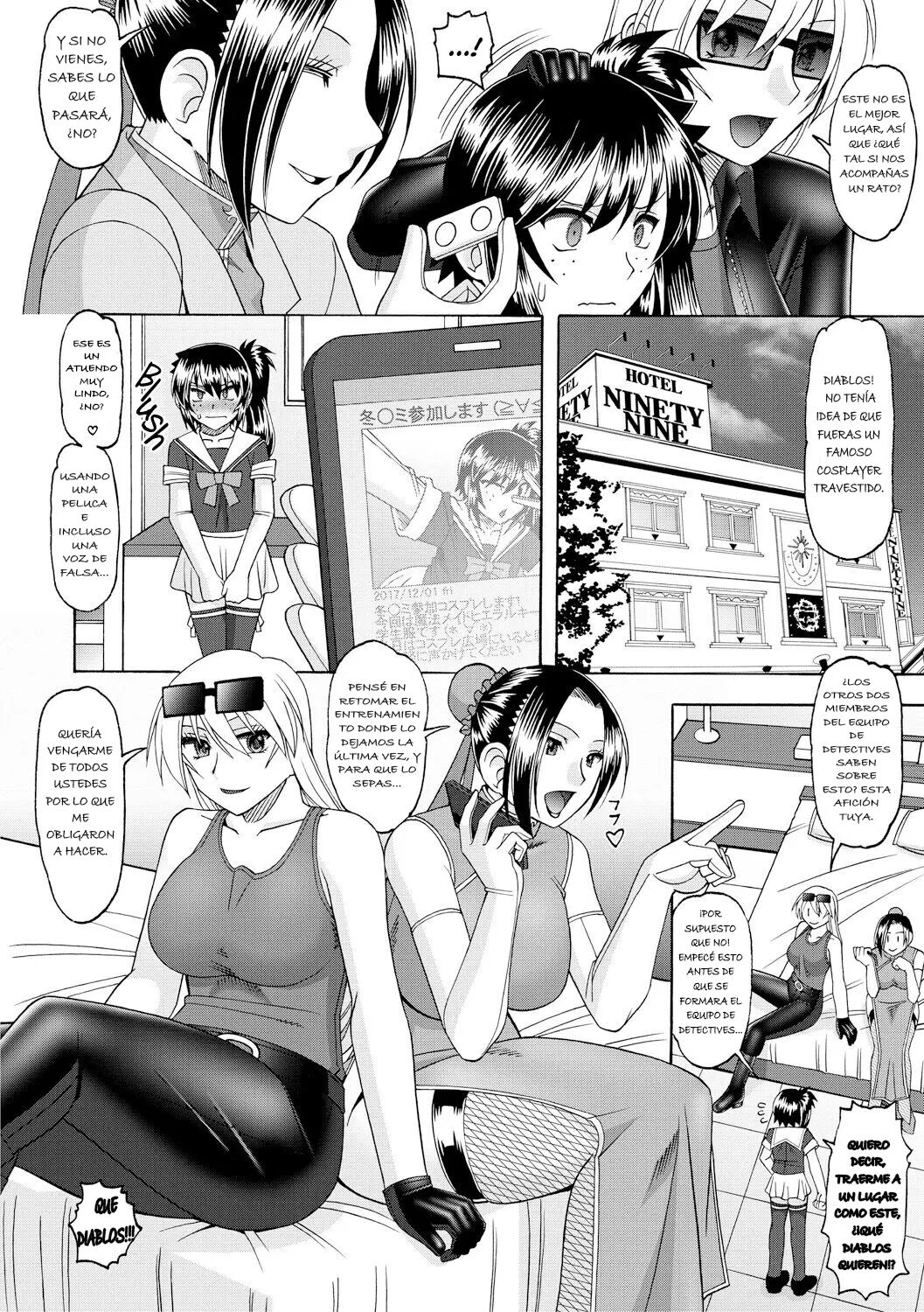 [Mokkouyou Bond] Onna Kaitoutachi no Kyuujitsu [Spanish] [Bananare22] [Digital] numero di immagine  4