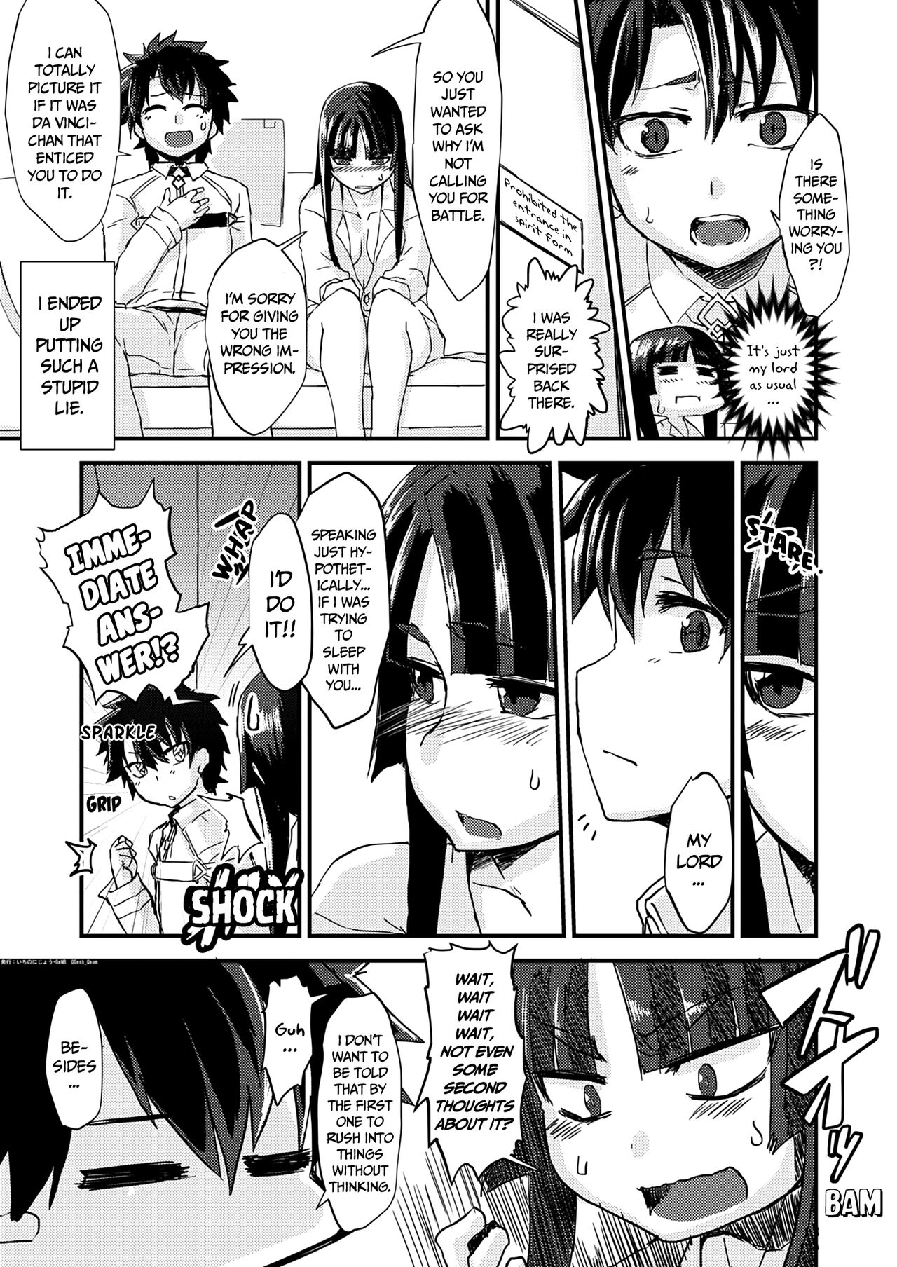 [Ichino Nijou (GeNB)] Uchi no Chaldea Seijijou | The Sexual Circumstances at Chaldea (Fate/Grand Order) [Digital] [English] [EHCOVE] Bildnummer 5