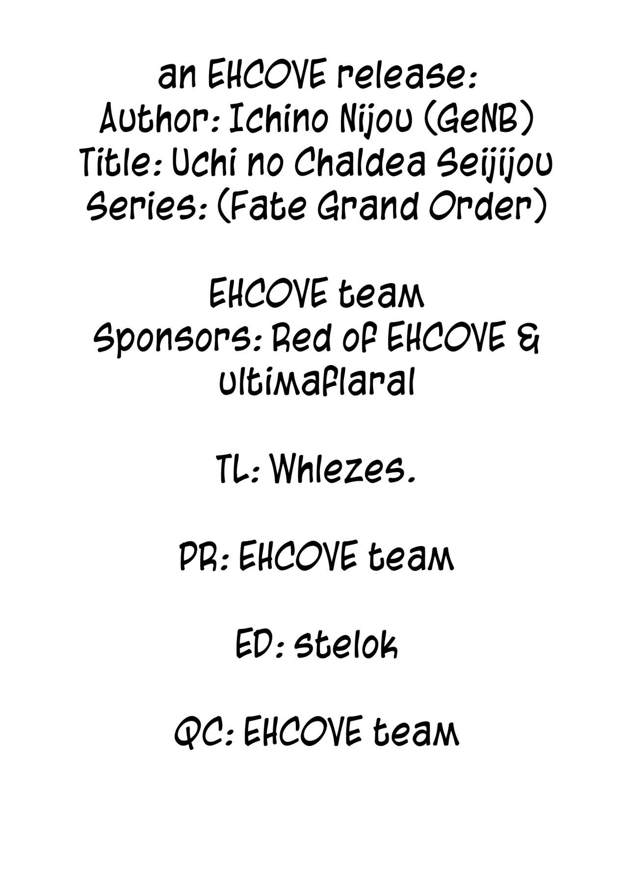 [Ichino Nijou (GeNB)] Uchi no Chaldea Seijijou | The Sexual Circumstances at Chaldea (Fate/Grand Order) [Digital] [English] [EHCOVE] Bildnummer 27