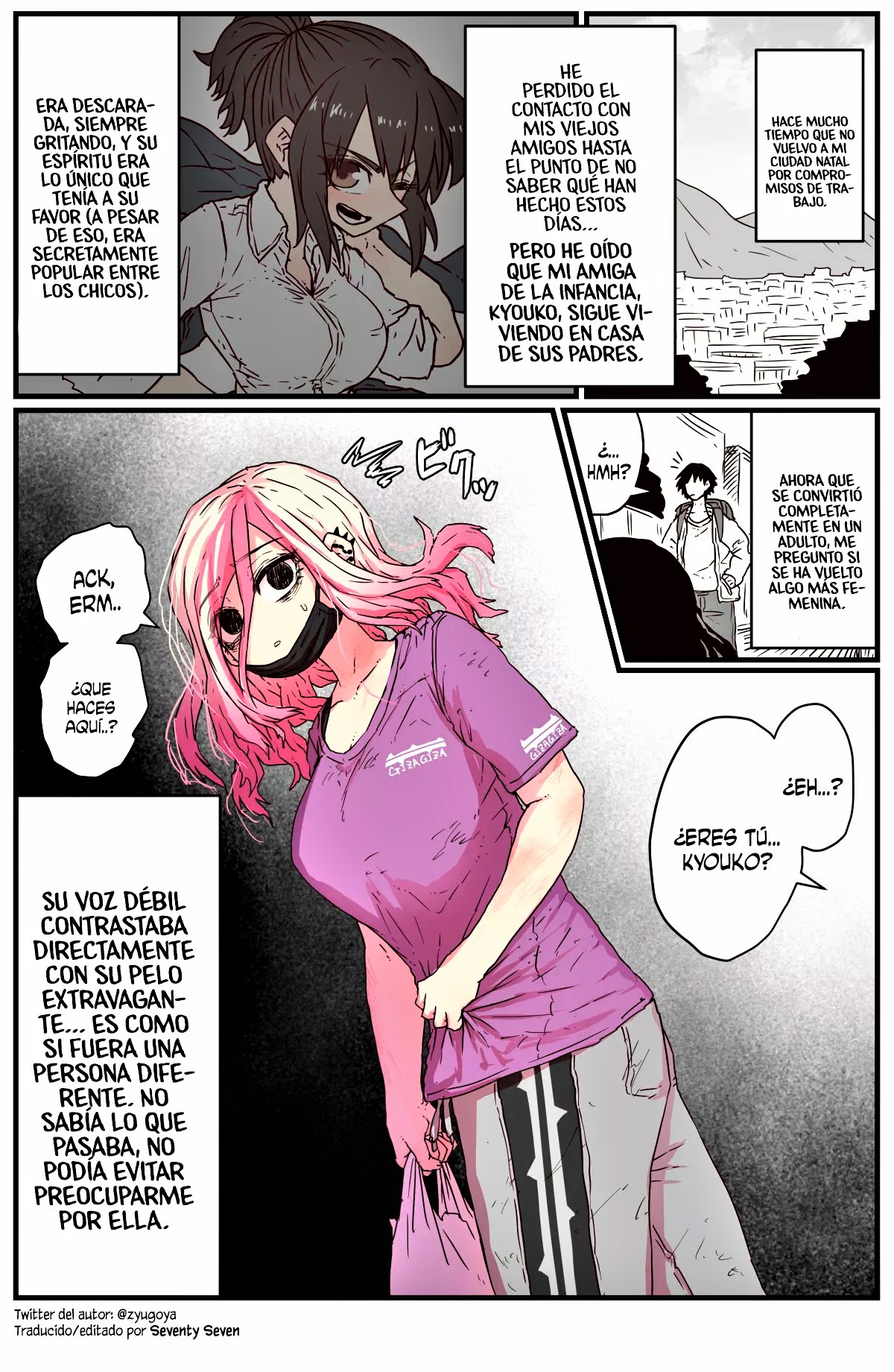 Jimoto ni Kaettekitara Osananajimi ga Kowareteta-Mi Amiga de la Infancia está Destrozada Bildnummer 3