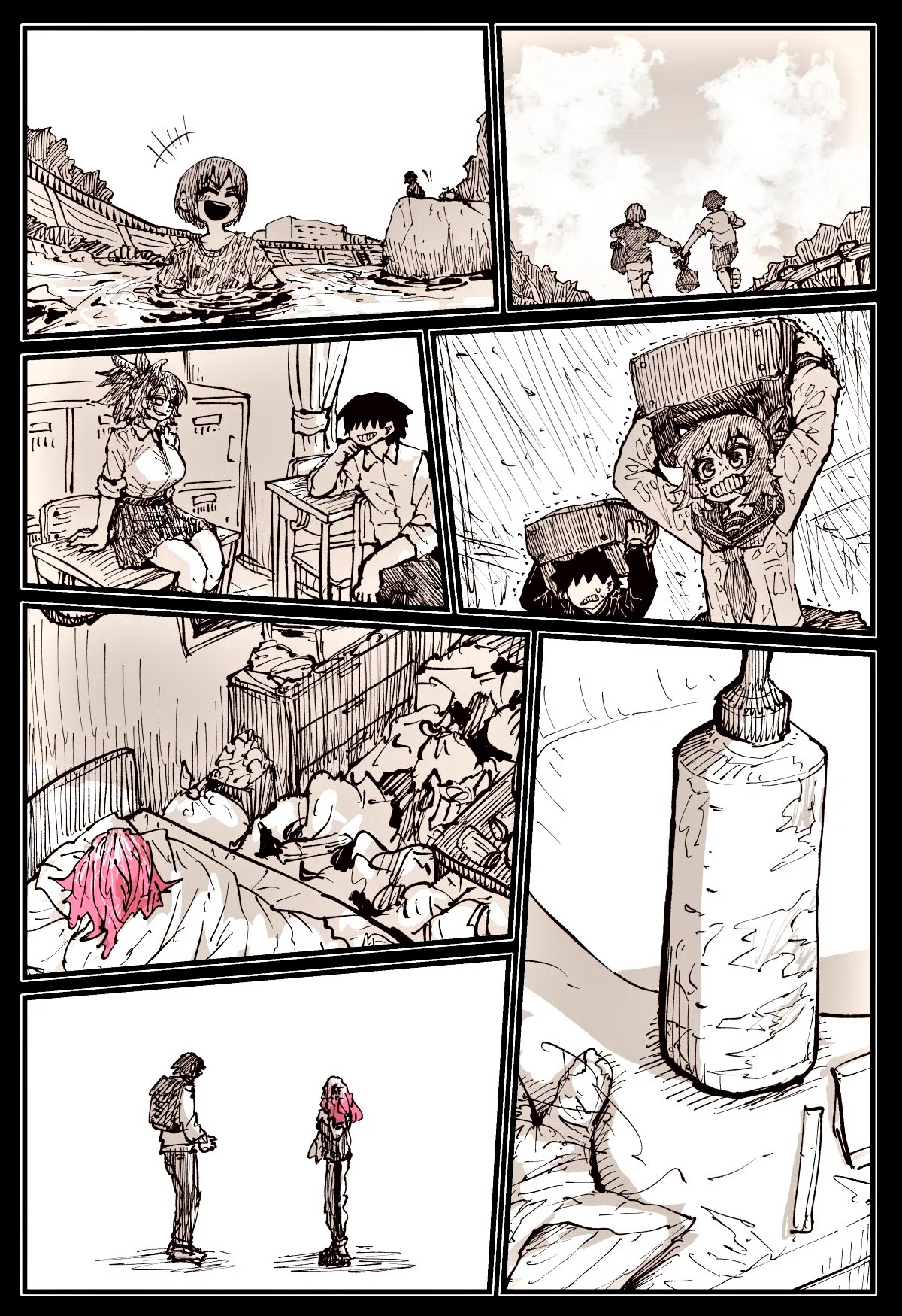 Jimoto ni Kaettekitara Osananajimi ga Kowareteta-Mi Amiga de la Infancia está Destrozada Bildnummer 149