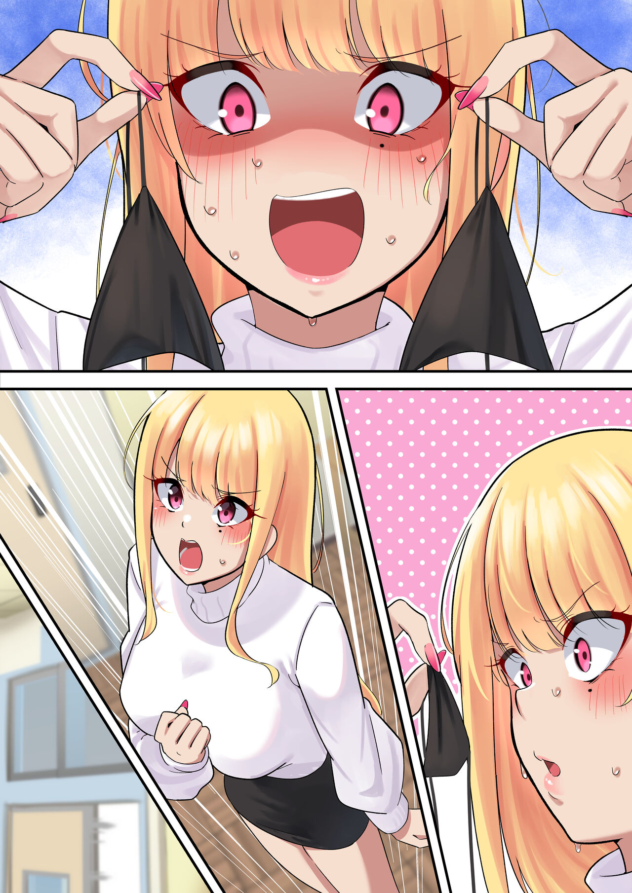 [November. (nanohana)] Dessin Model no Beit-chuu ni Biyaku Nurareta Kinpatsu Kyonyuu Gal 画像番号 44