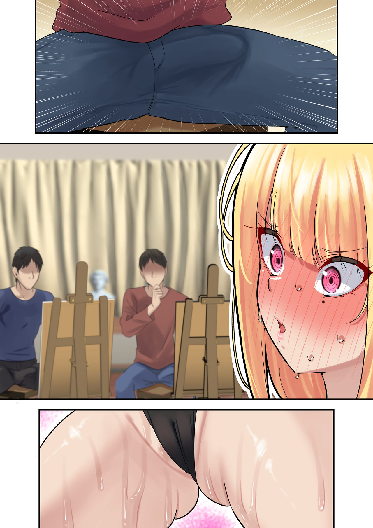 [November. (nanohana)] Dessin Model no Beit-chuu ni Biyaku Nurareta Kinpatsu Kyonyuu Gal 画像番号 51