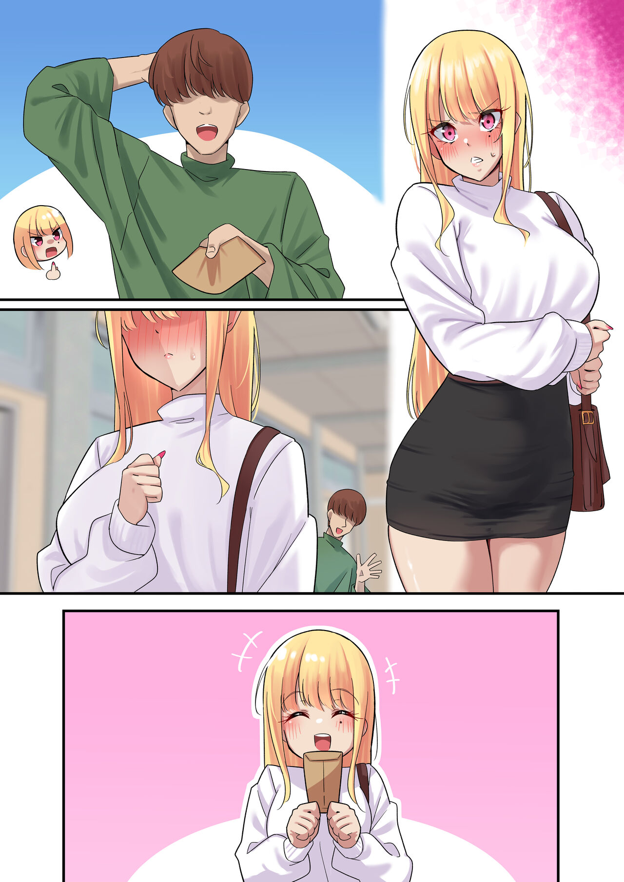 [November. (nanohana)] Dessin Model no Beit-chuu ni Biyaku Nurareta Kinpatsu Kyonyuu Gal 画像番号 80