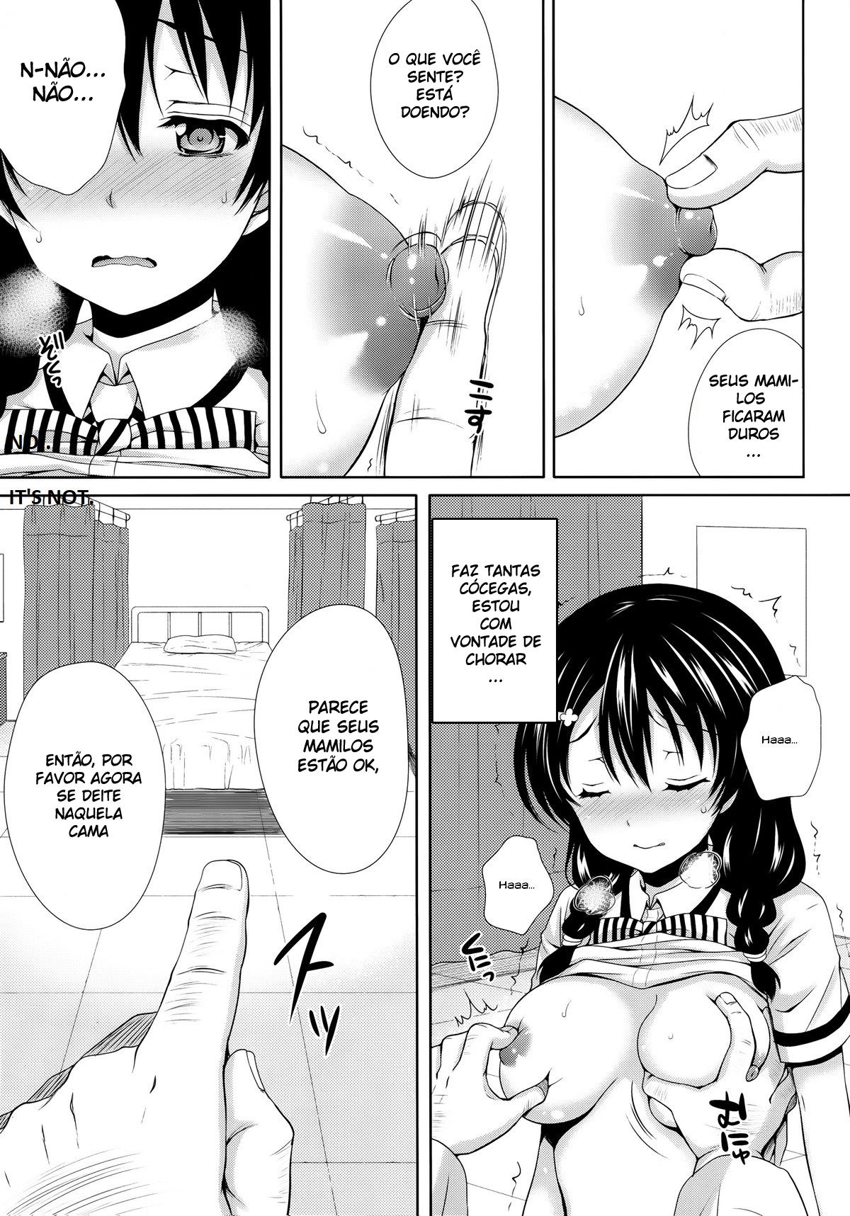 (COMIC1☆8) [Sugar*Berry*Syrup (Kuroe)] Tadokoro-chan Shintai Kensa (Shokugeki no Soma) [Portuguese-BR] [DiegoVPR] изображение № 10