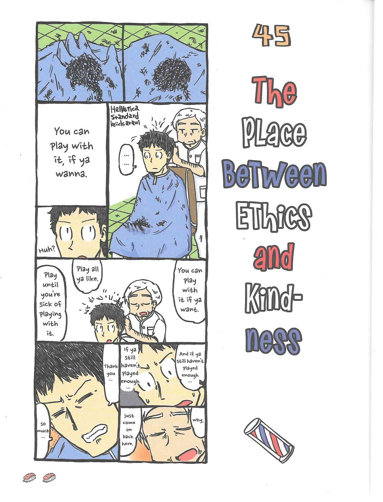 Helvetica Standard Italic (nichijou) [Keiichi Arawi] Bildnummer 9