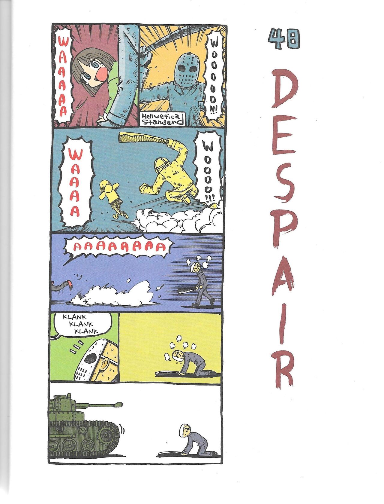 Helvetica Standard Italic (nichijou) [Keiichi Arawi] Bildnummer 12