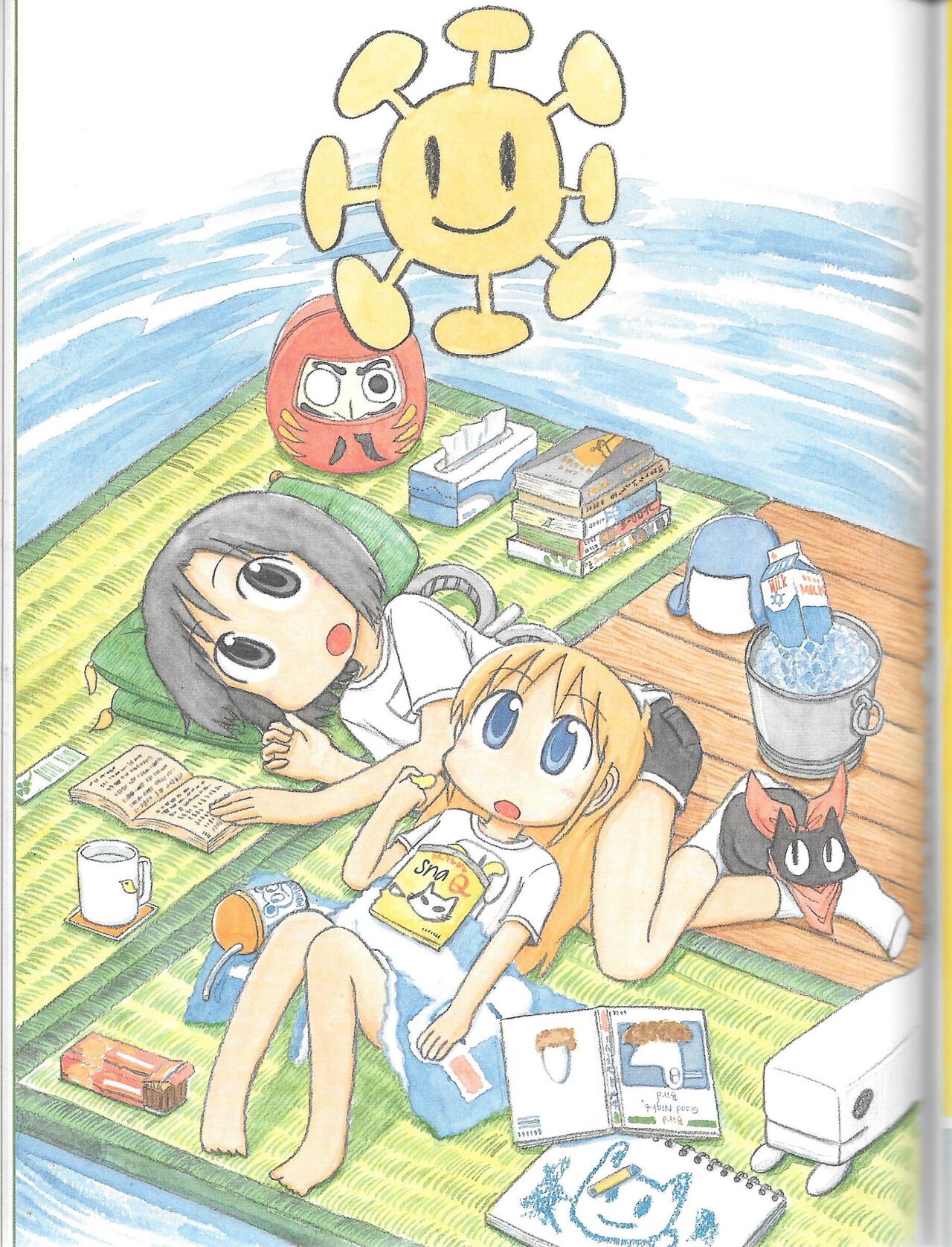 Helvetica Standard Italic (nichijou) [Keiichi Arawi] Bildnummer 87