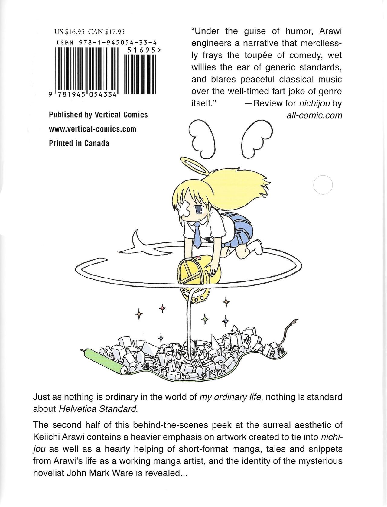 Helvetica Standard Italic (nichijou) [Keiichi Arawi] Bildnummer 132