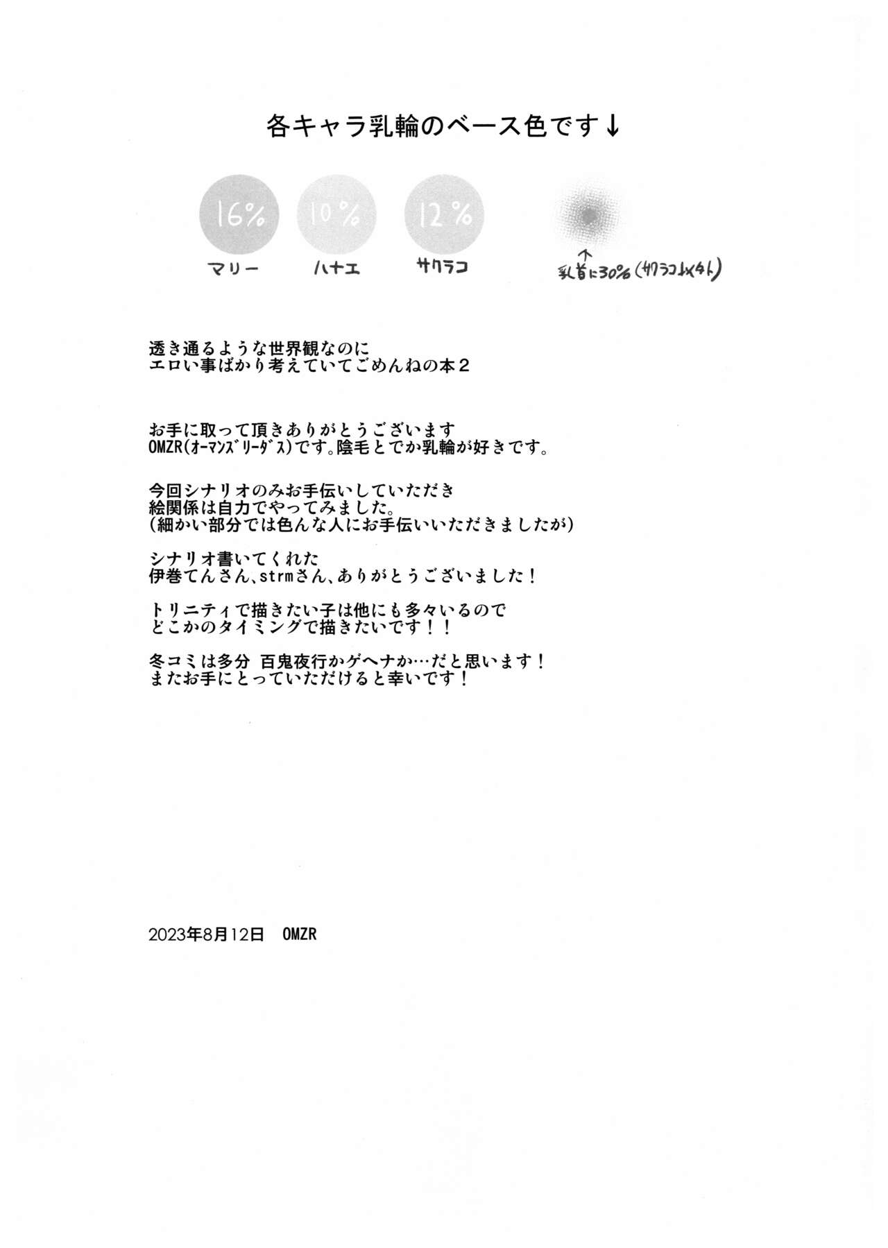 (C102) [Kokumaro Chousei Tounyuu (Auman Zureedus)]] Sukitooru youna Sekaikan nanoni…Vol.02 (Blue Archive) 图片编号 20