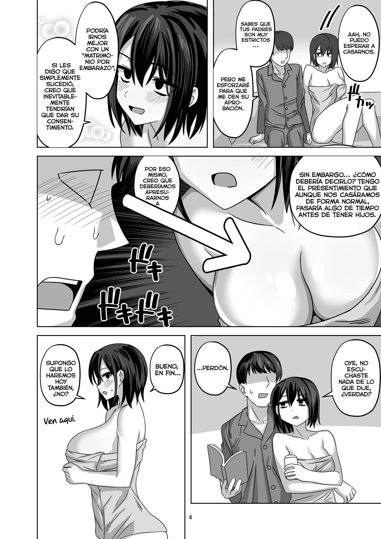[Wide na Nomikuchi (enari)] After Netorase [Digital] [Spanish] [Lolbooru Scan] Bildnummer 4