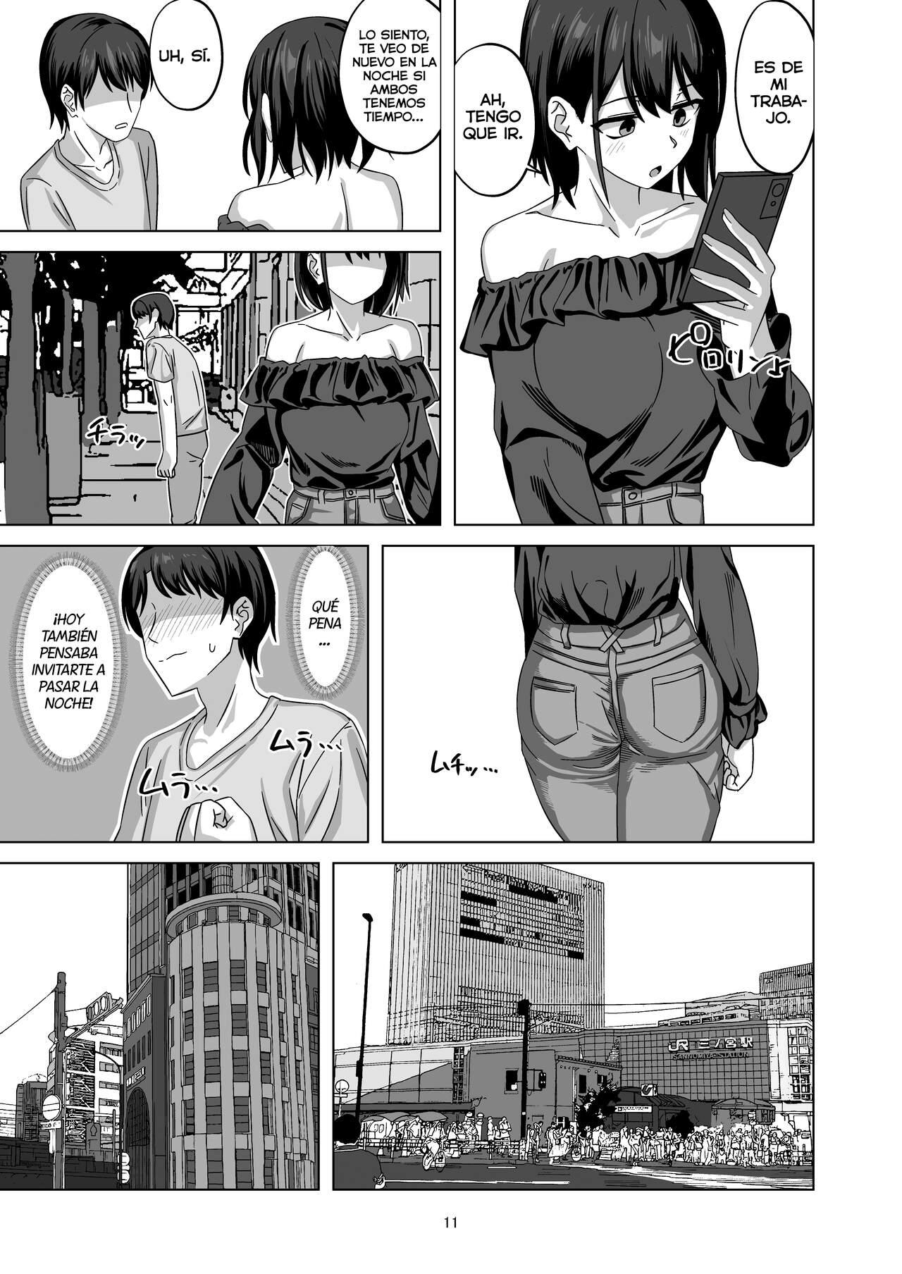 [Wide na Nomikuchi (enari)] After Netorase [Digital] [Spanish] [Lolbooru Scan] Bildnummer 11