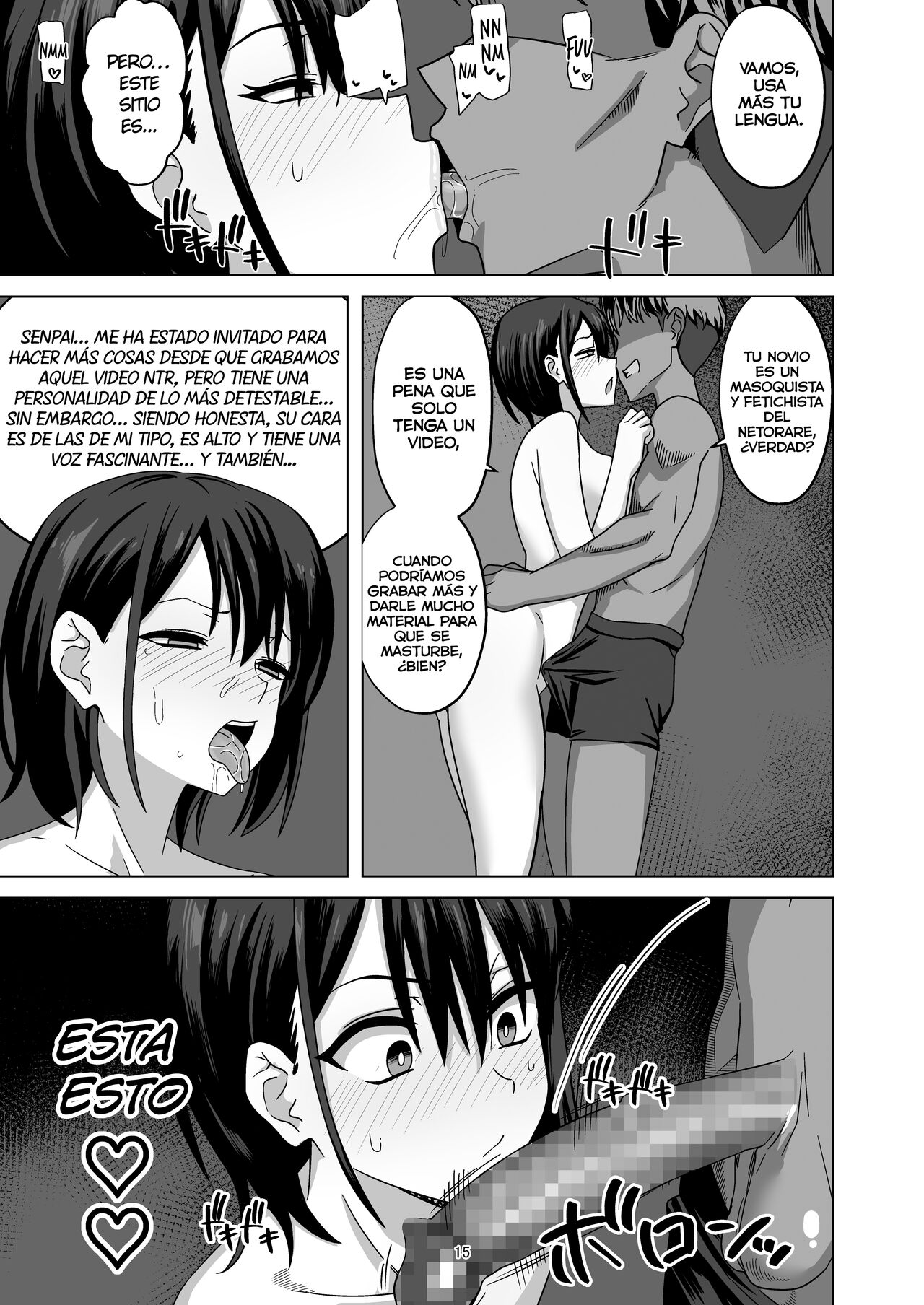 [Wide na Nomikuchi (enari)] After Netorase [Digital] [Spanish] [Lolbooru Scan] Bildnummer 15