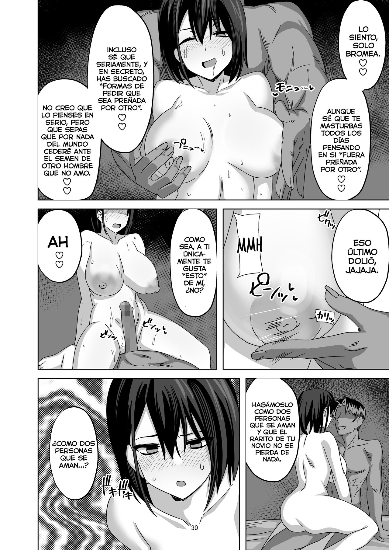 [Wide na Nomikuchi (enari)] After Netorase [Digital] [Spanish] [Lolbooru Scan] Bildnummer 30