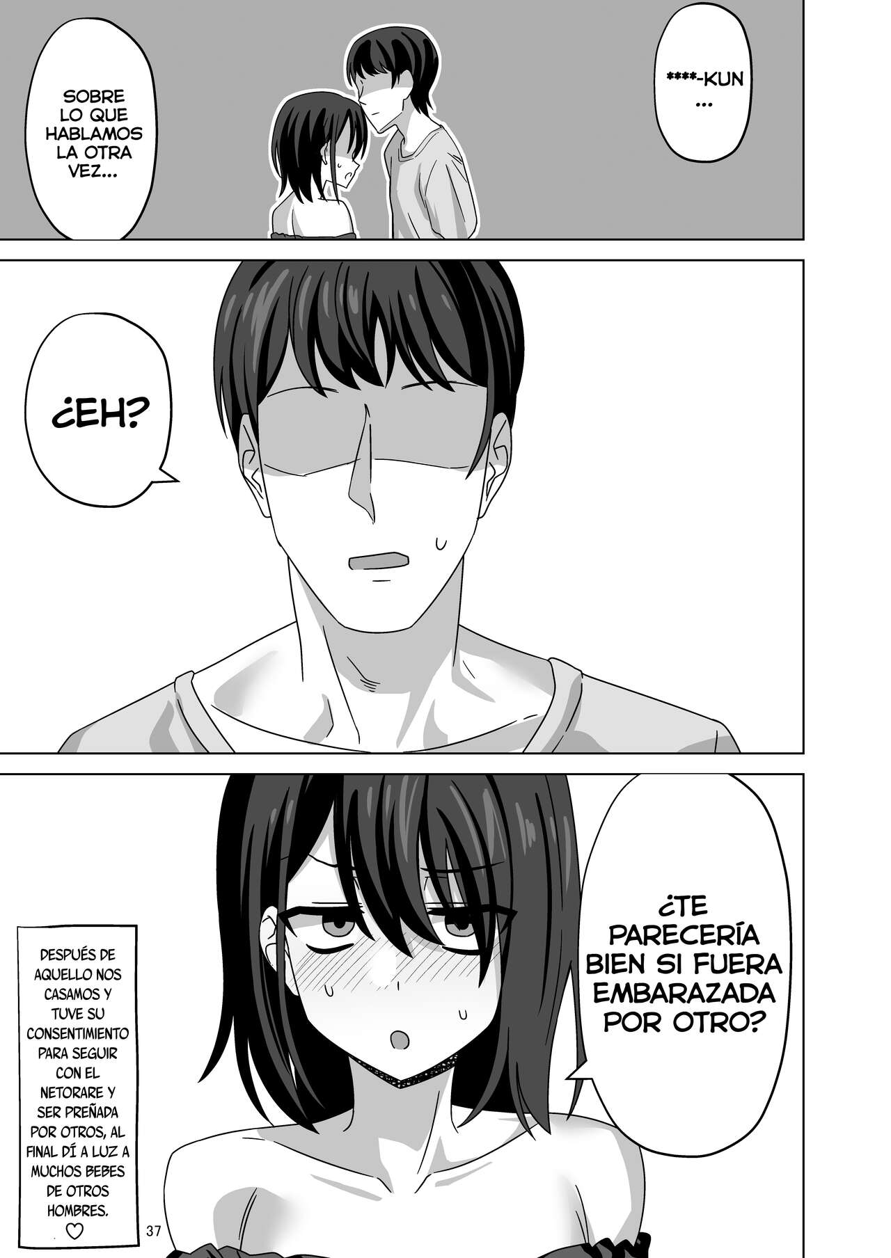 [Wide na Nomikuchi (enari)] After Netorase [Digital] [Spanish] [Lolbooru Scan] Bildnummer 37