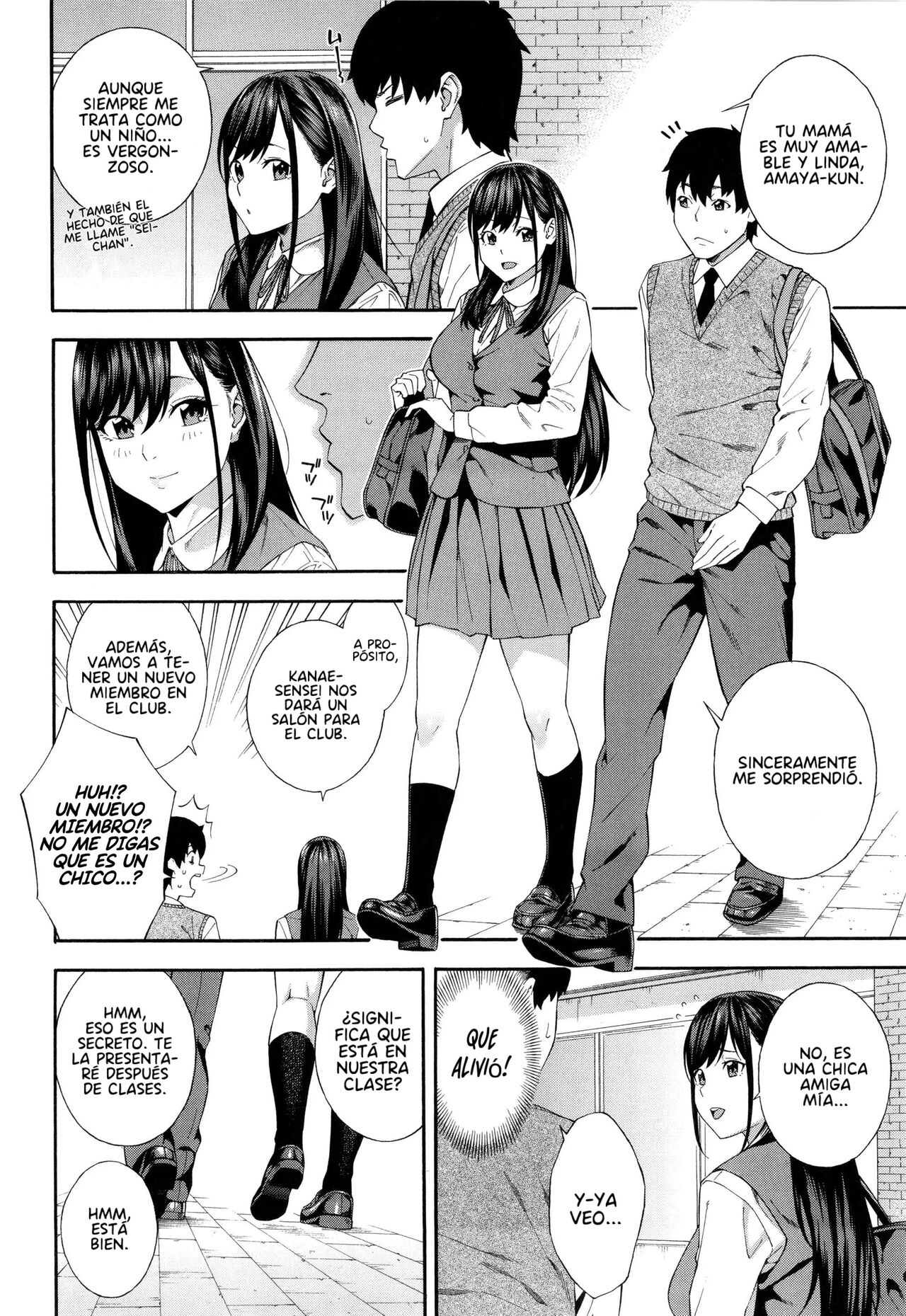 [Zonda] Fellatio Kenkyuubu | Blowjob Research Club [Spanish] [UN SCAN MAS] [Decensored] imagen número 54