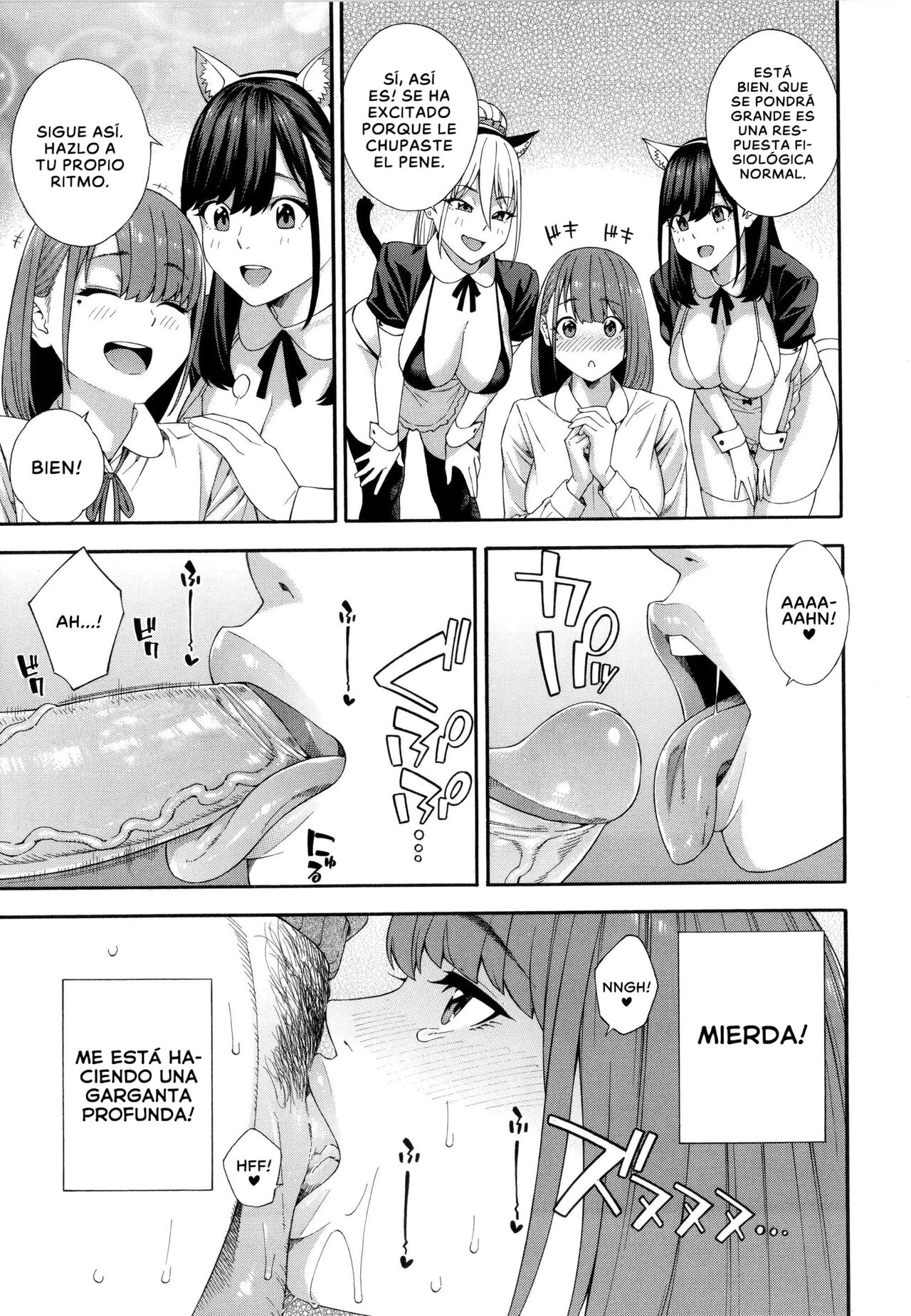 [Zonda] Fellatio Kenkyuubu | Blowjob Research Club [Spanish] [UN SCAN MAS] [Decensored] imagen número 110