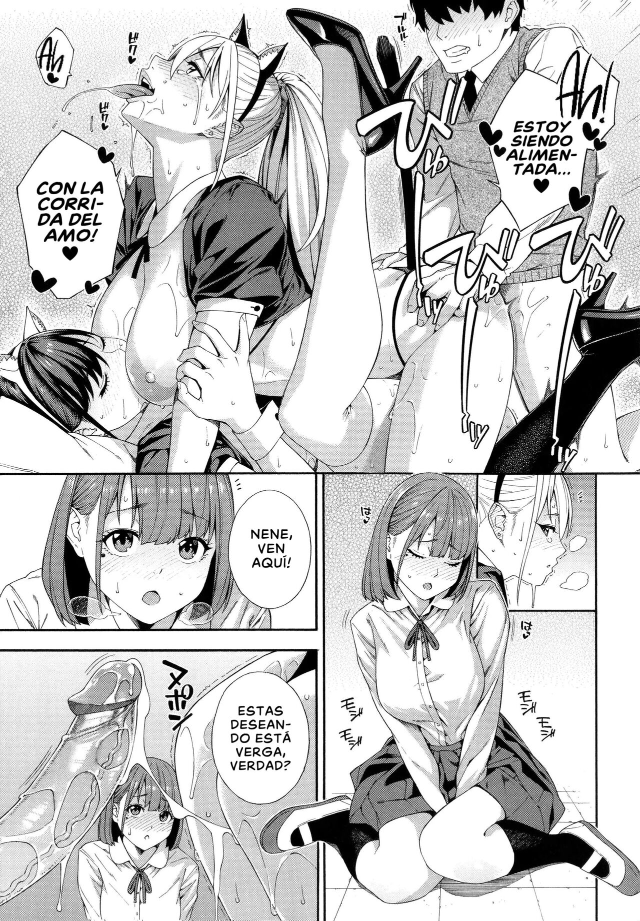 [Zonda] Fellatio Kenkyuubu | Blowjob Research Club [Spanish] [UN SCAN MAS] [Decensored] imagen número 124